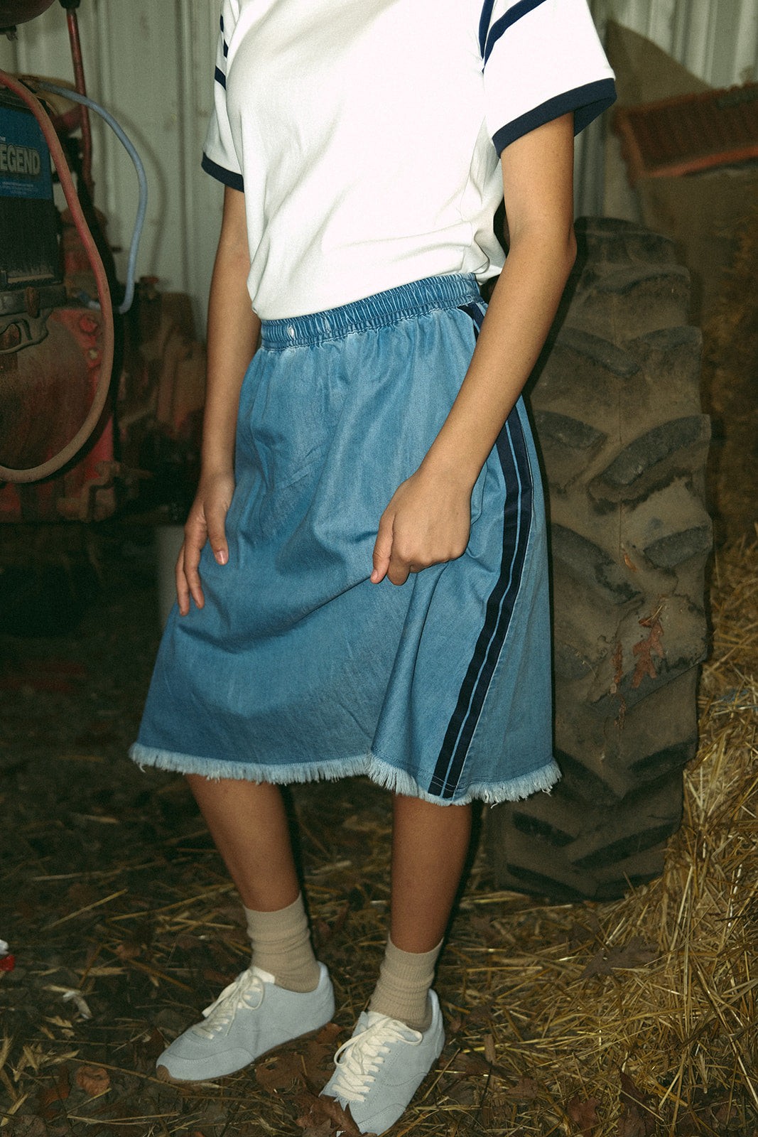 Cynthia Skirt - Blue