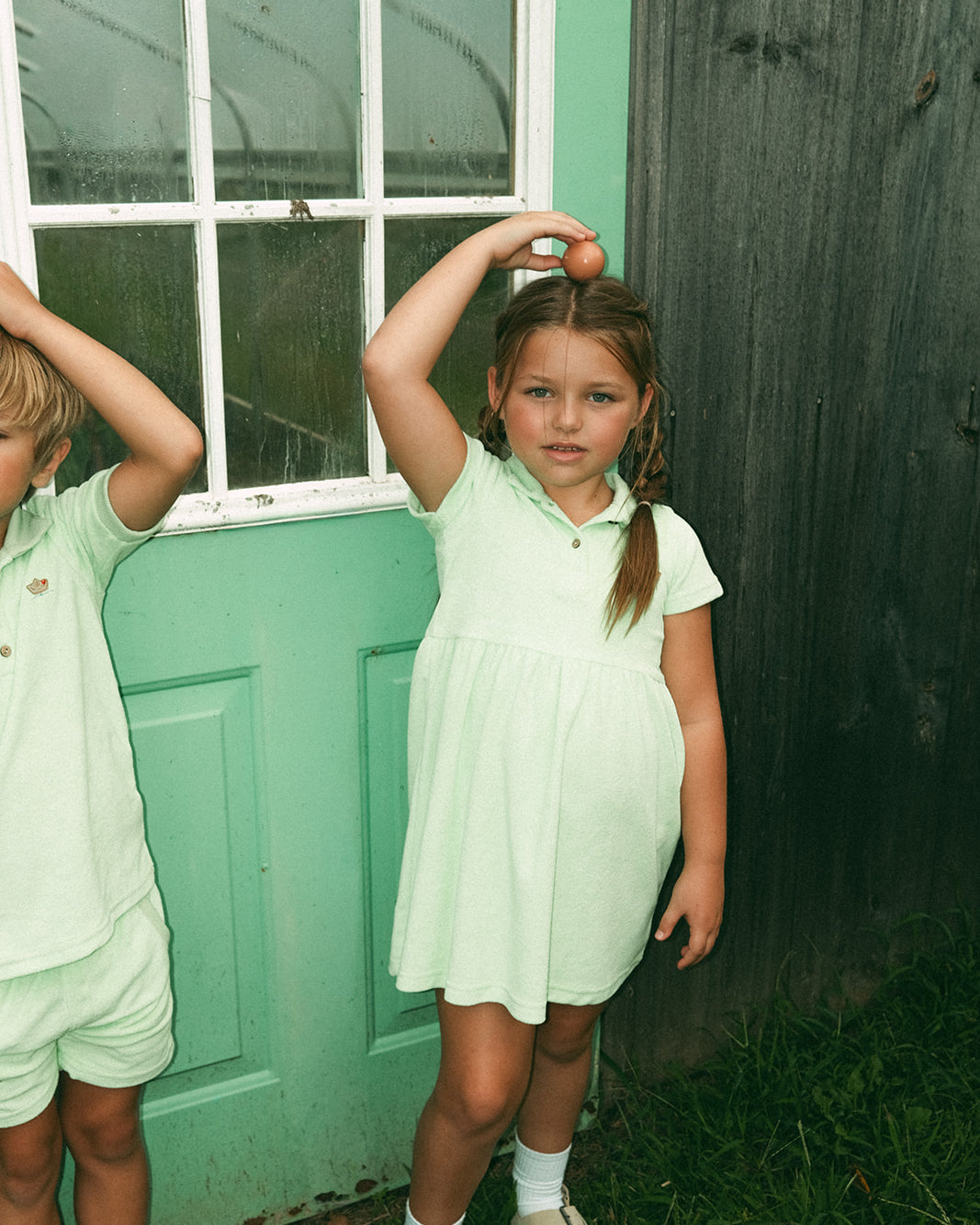 Elouise Dress - Celery