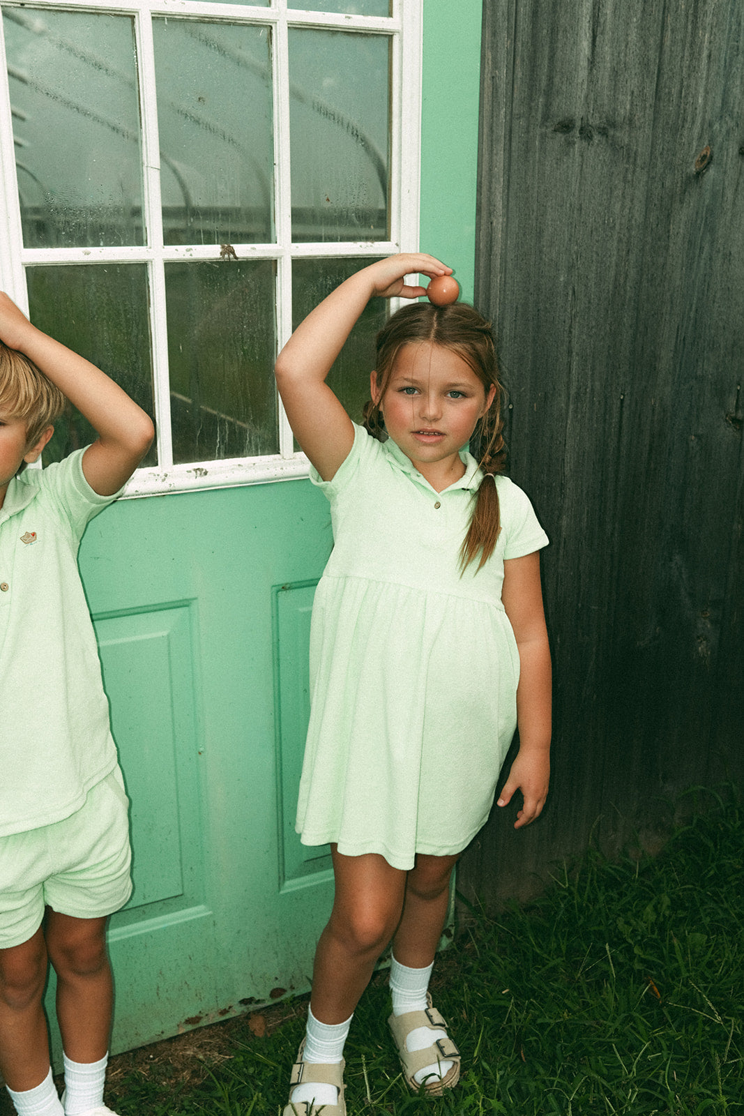 Elouise Dress - Celery