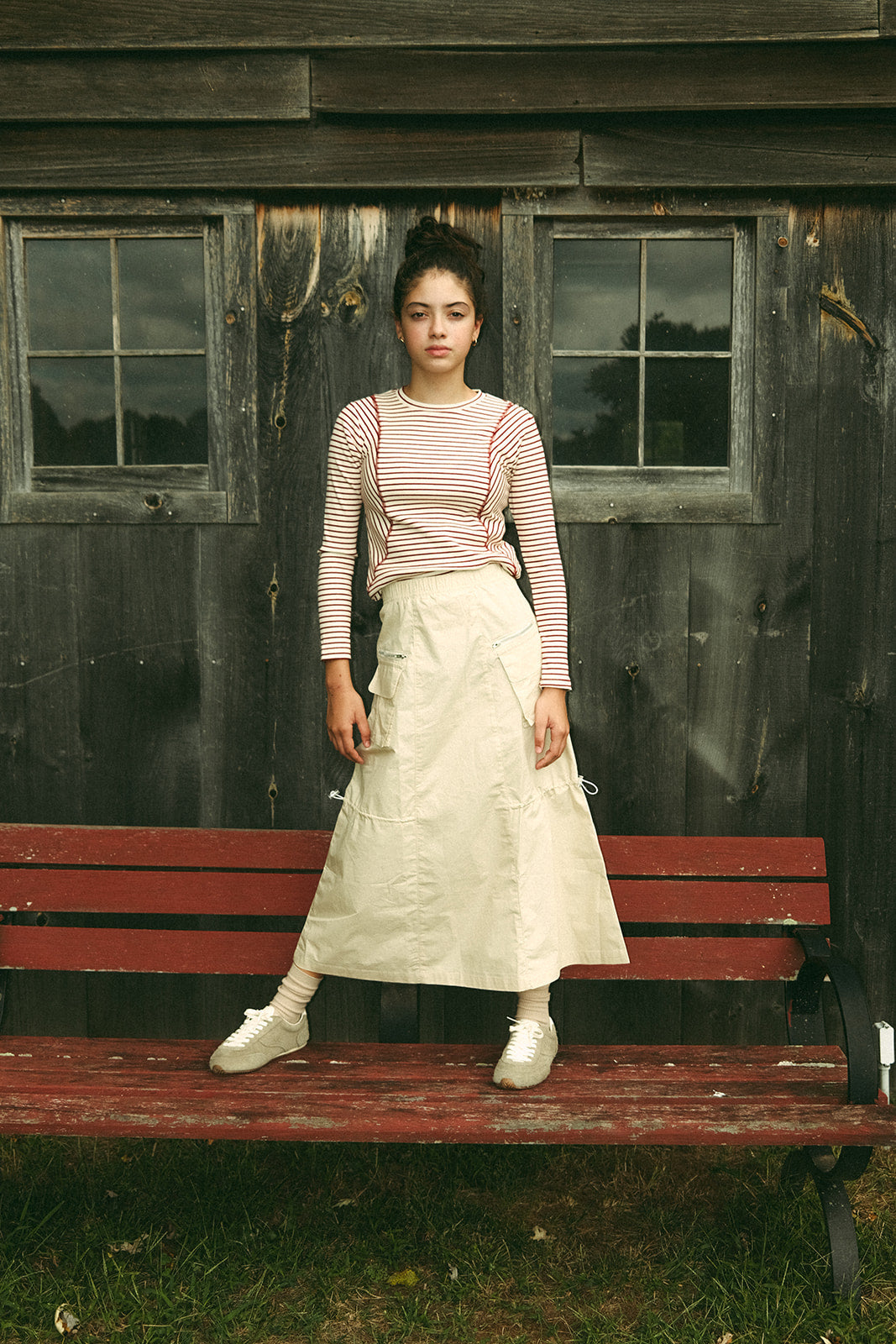 Bae Maxi Skirt - Tan