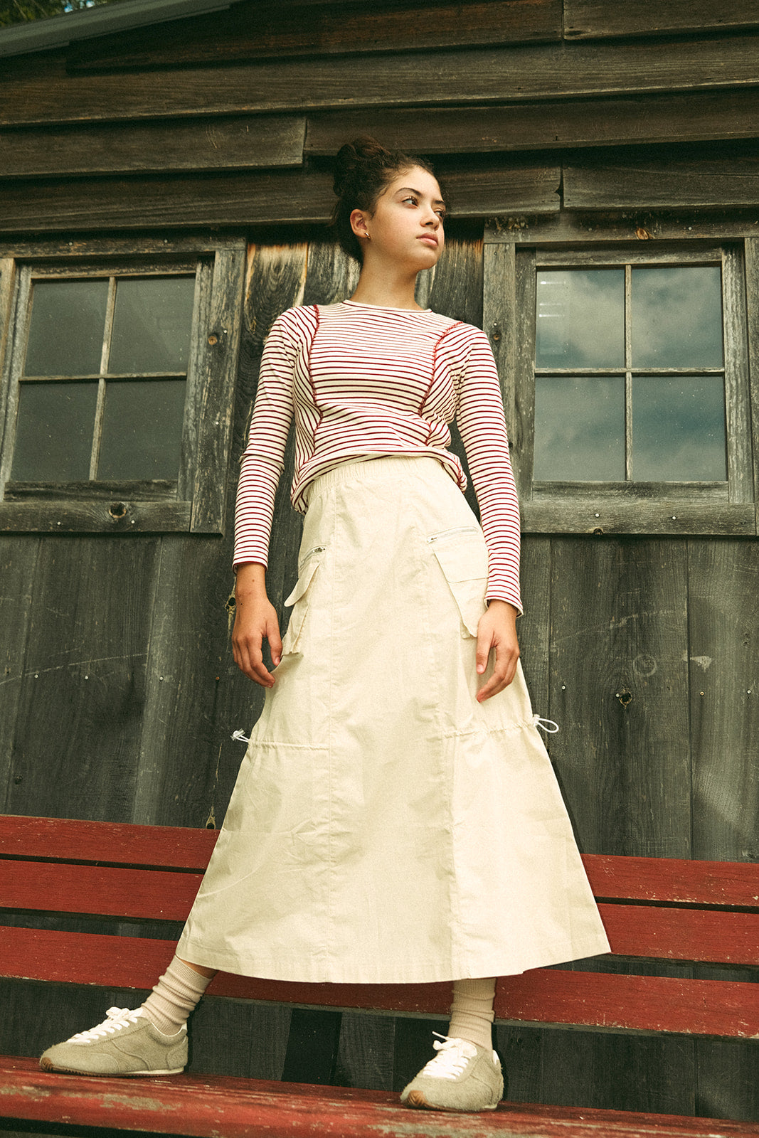 Bae Maxi Skirt - Tan