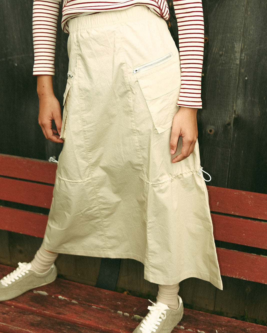 Bae Maxi Skirt - Tan