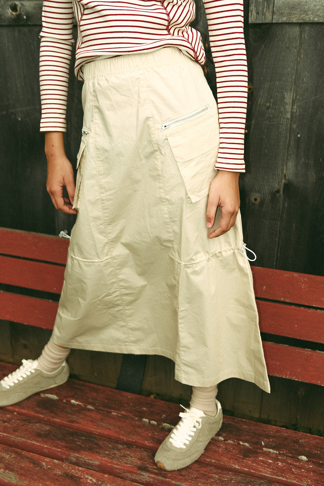 Bae Maxi Skirt - Tan