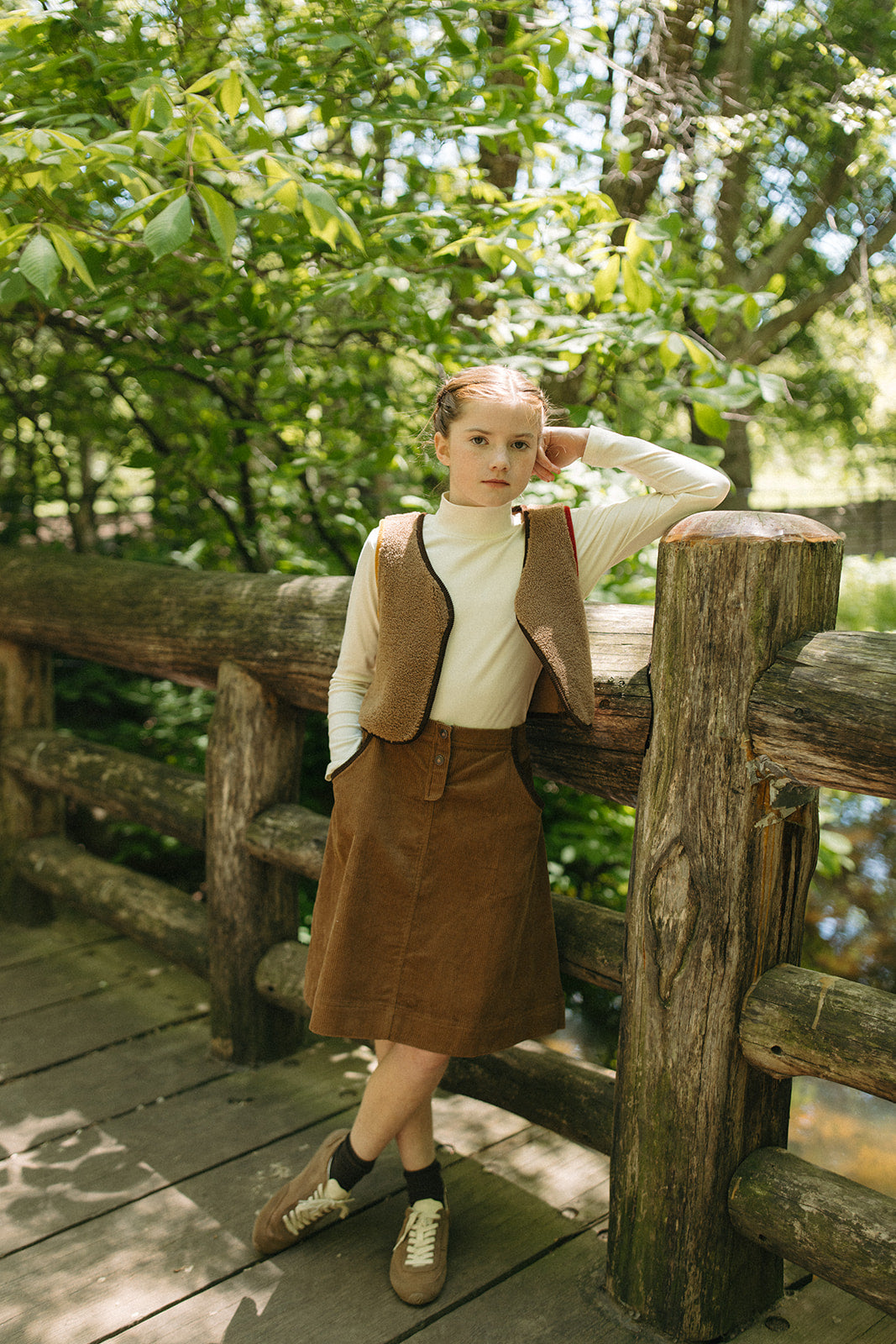 Ella Skirt - Tan
