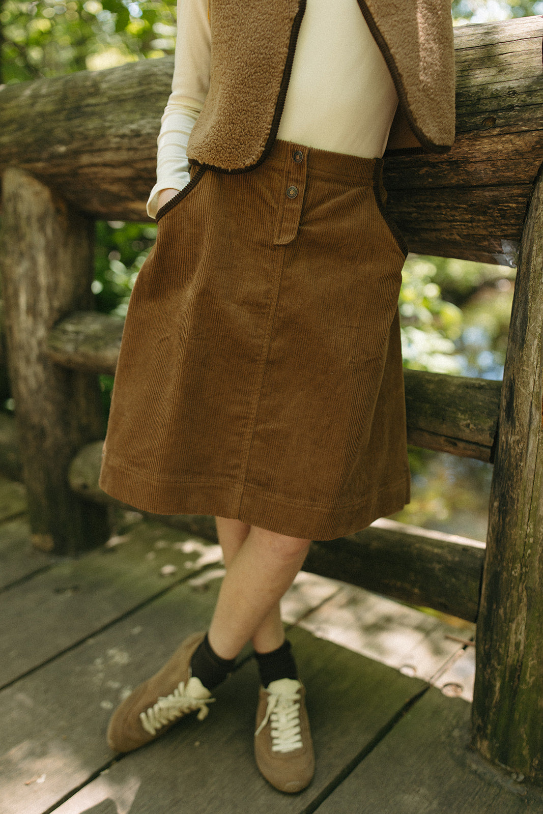 Ella Skirt - Tan