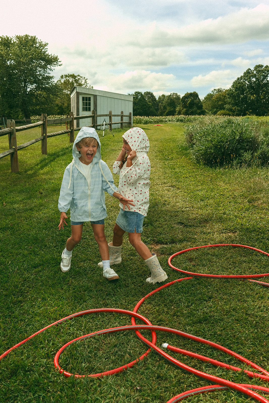 Rylee Rain Jacket - Blue