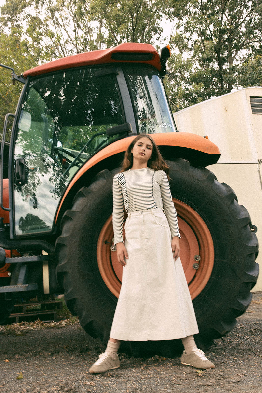 Ali Maxi Skirt - Vanilla