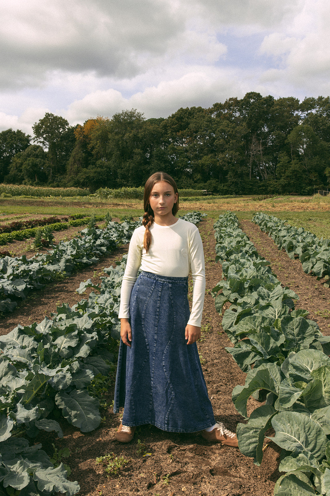 Piper Maxi Skirt - Dark Navy