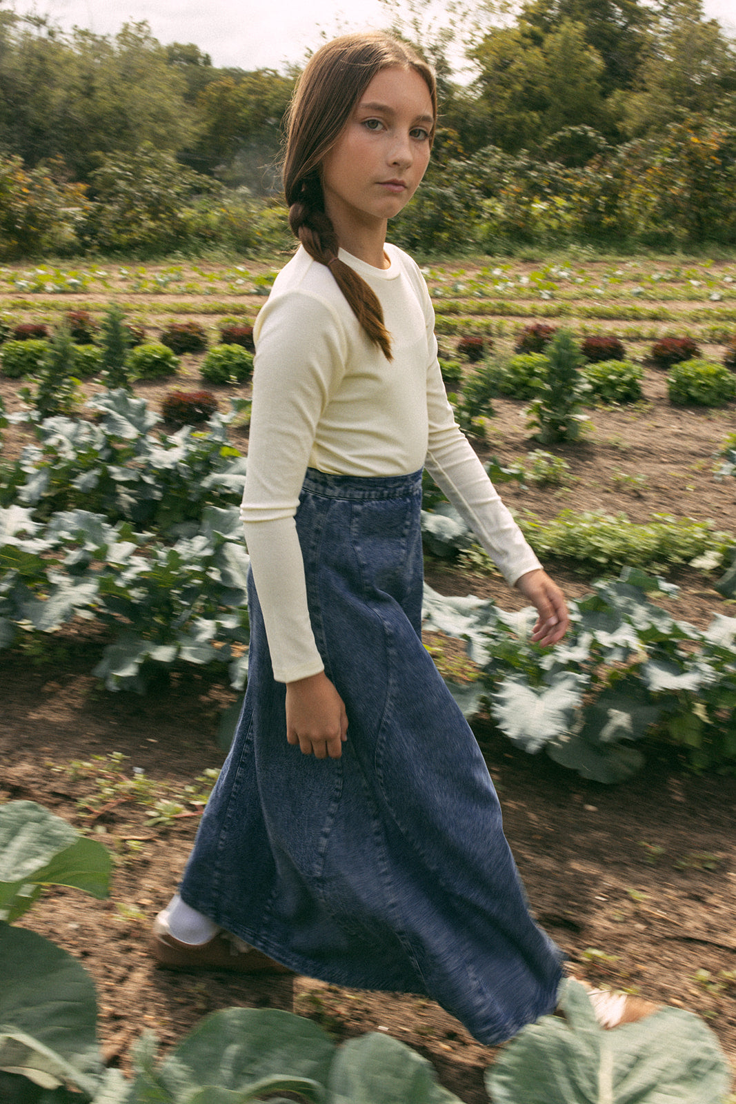 Piper Maxi Skirt - Dark Navy