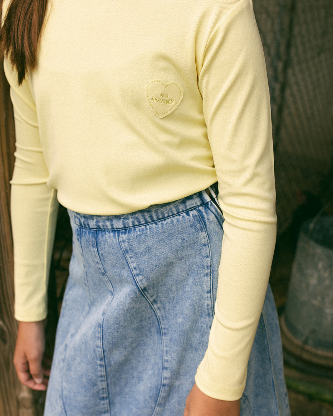 Leora Tee - Yellow