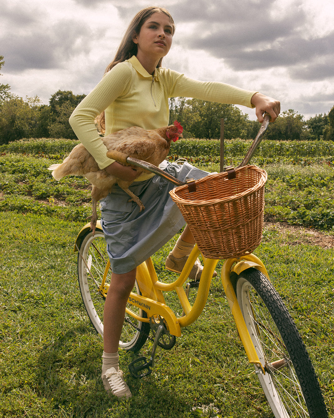 Olivia Tee - Yellow