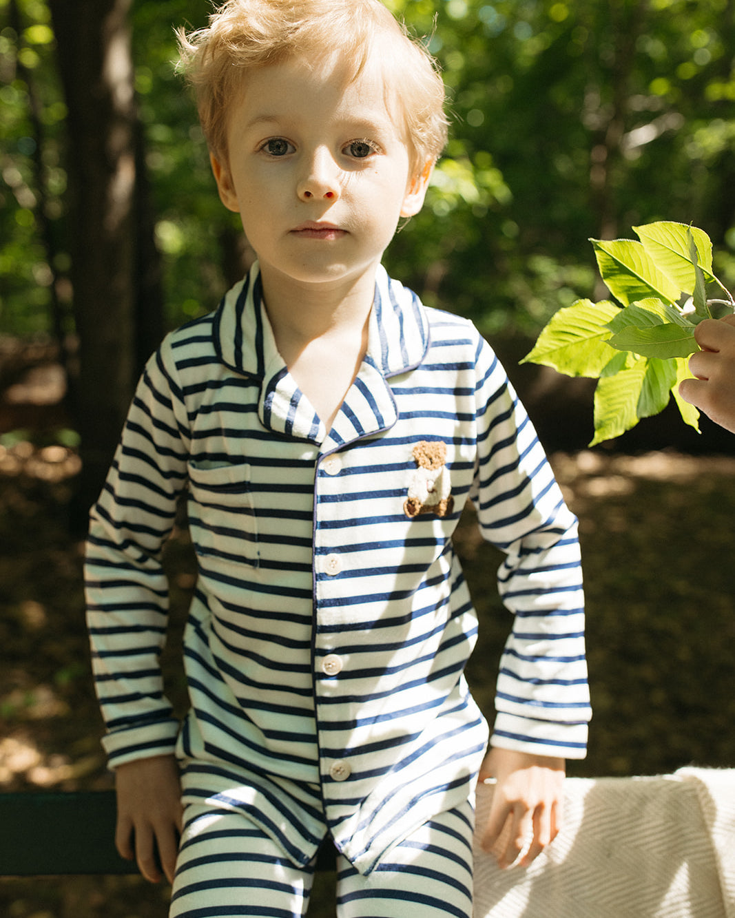Teddy Grandpa Set - Navy
