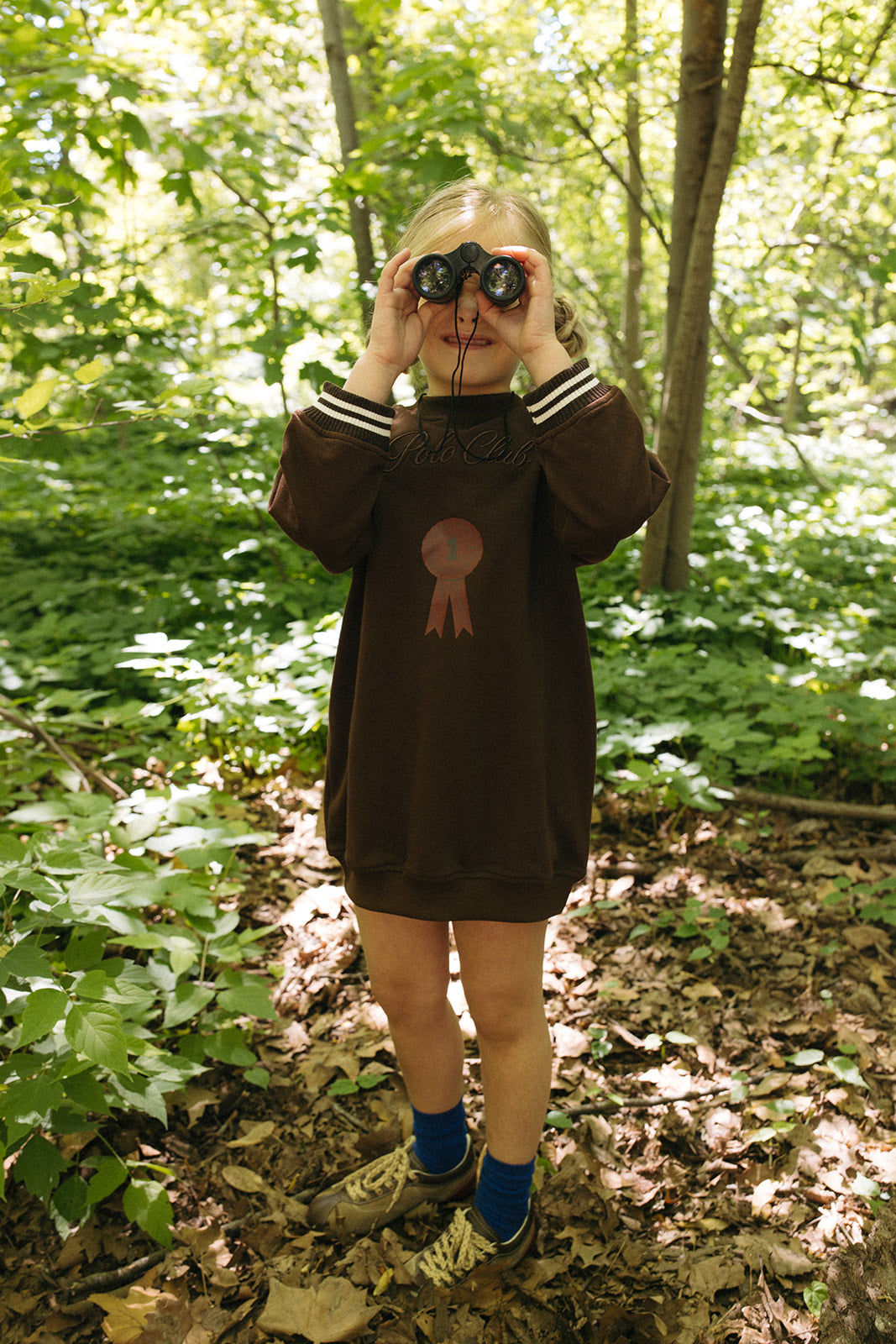 Polo Club Sweatdress - Chocolate
