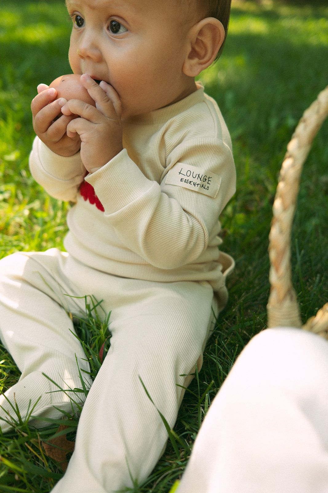 Athletic Footie - Stone