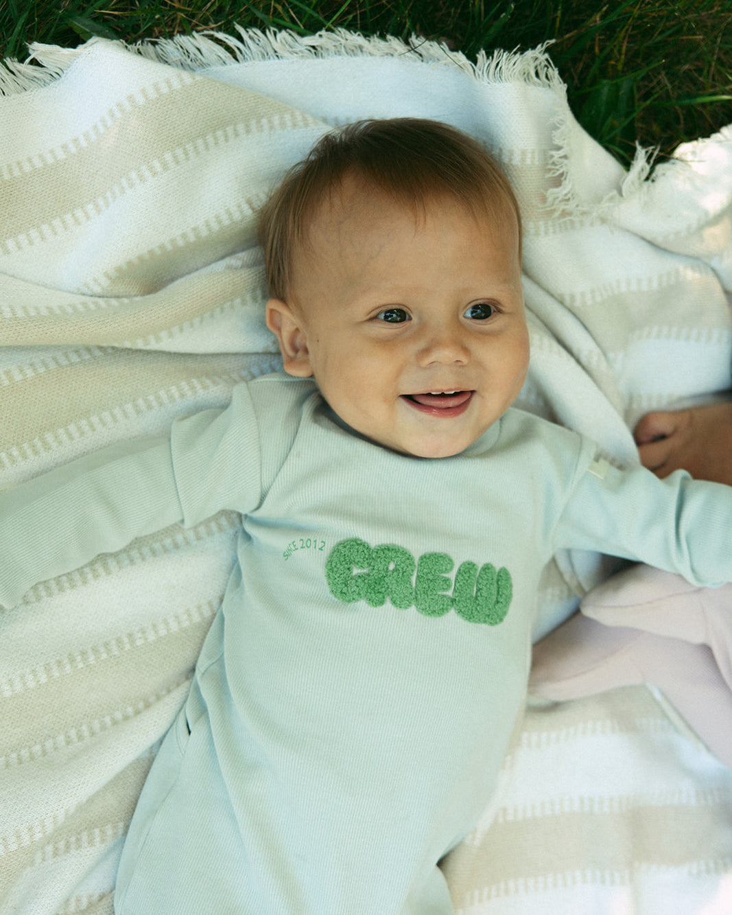 Athletic Footie - Green