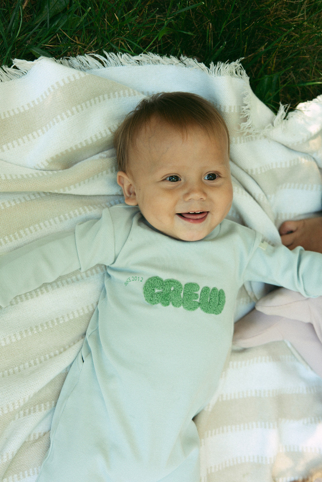 Athletic Footie - Green