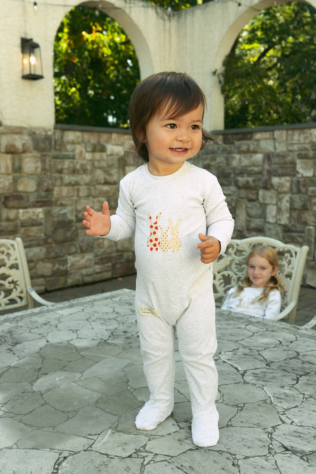 Bo Bunny Footie - Red