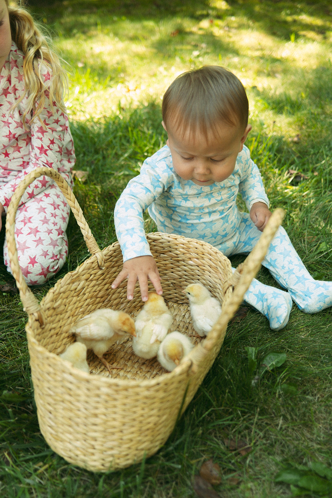 Sienna Star Footie - Blue