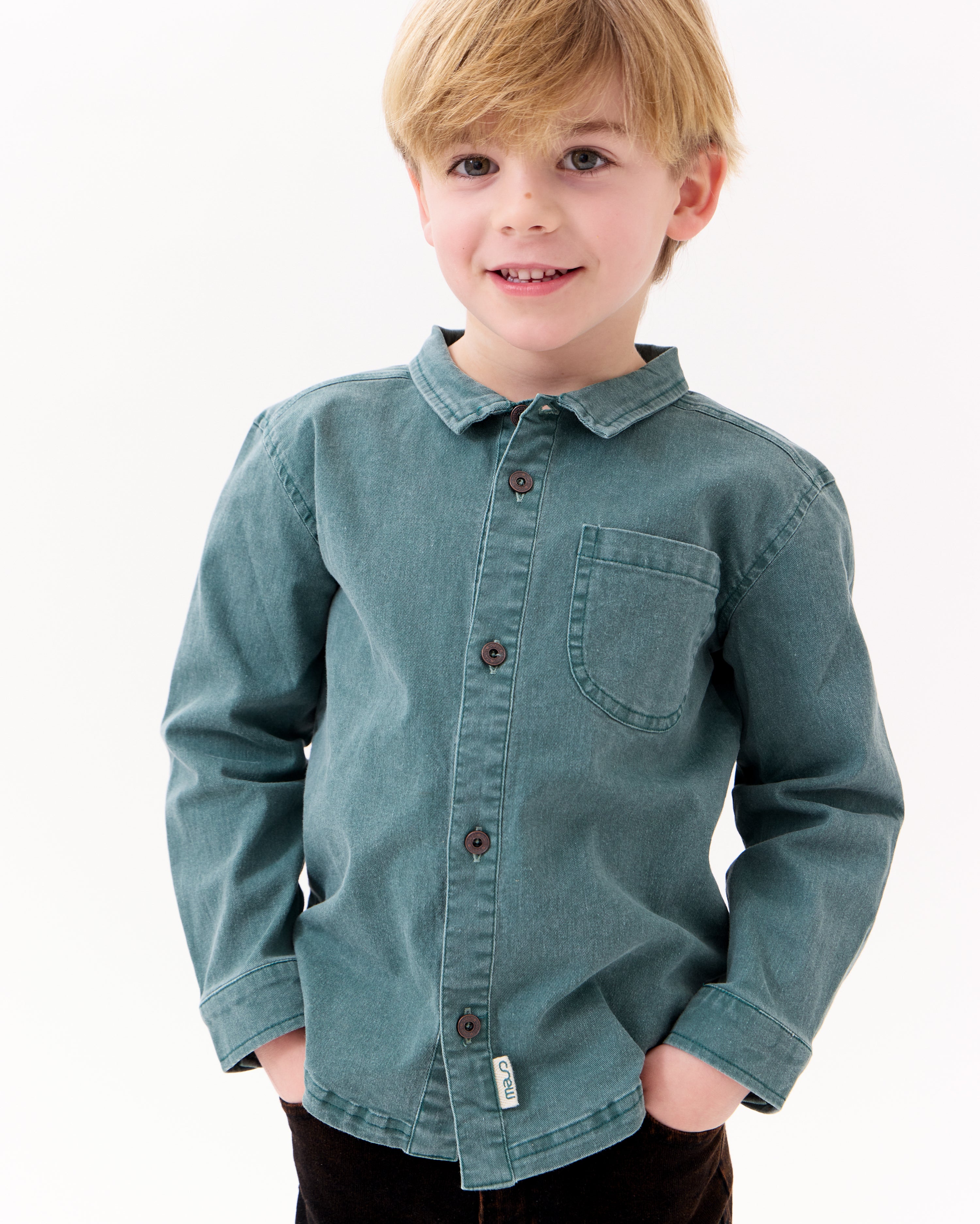 Keith Shirt - Emerald