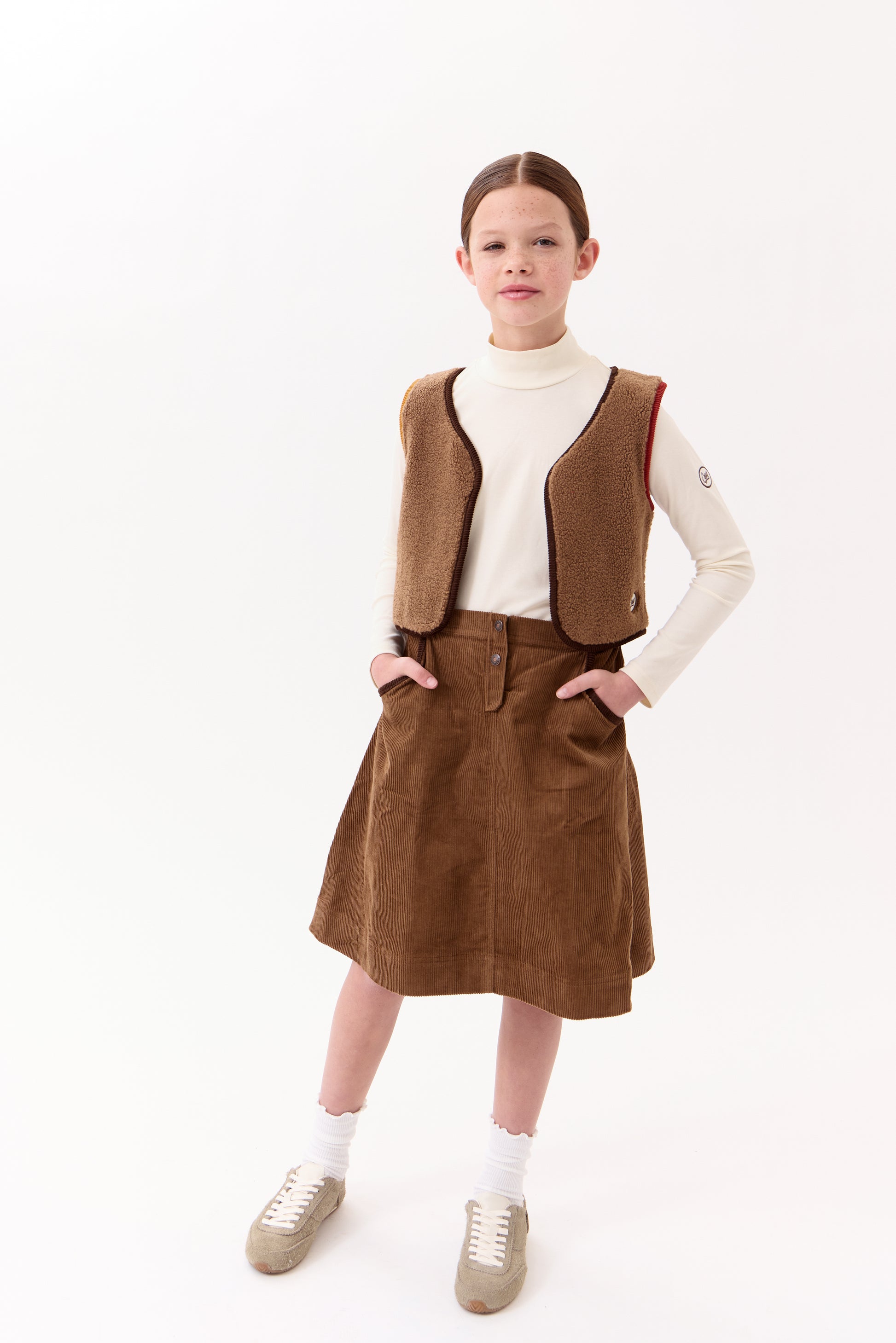 Ella Skirt - Tan