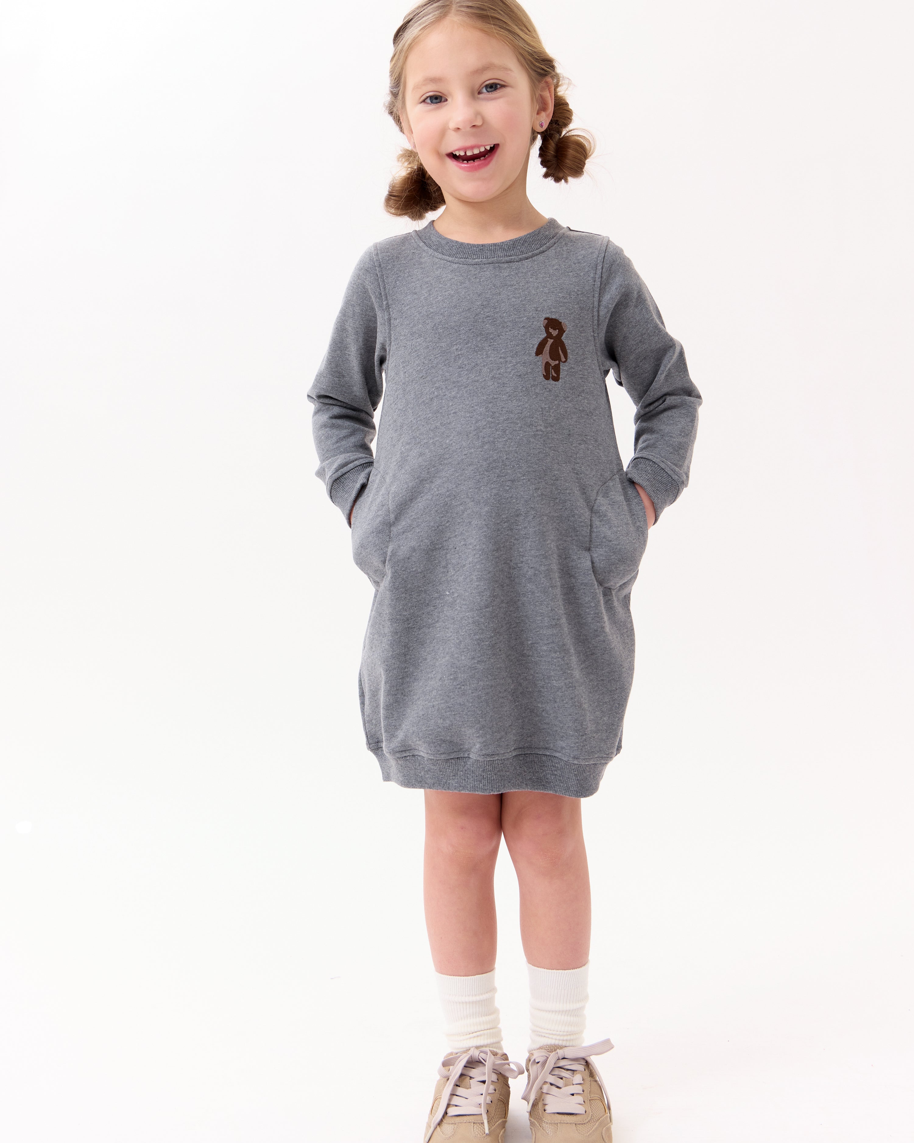 Gracie Sweatdress - Grey