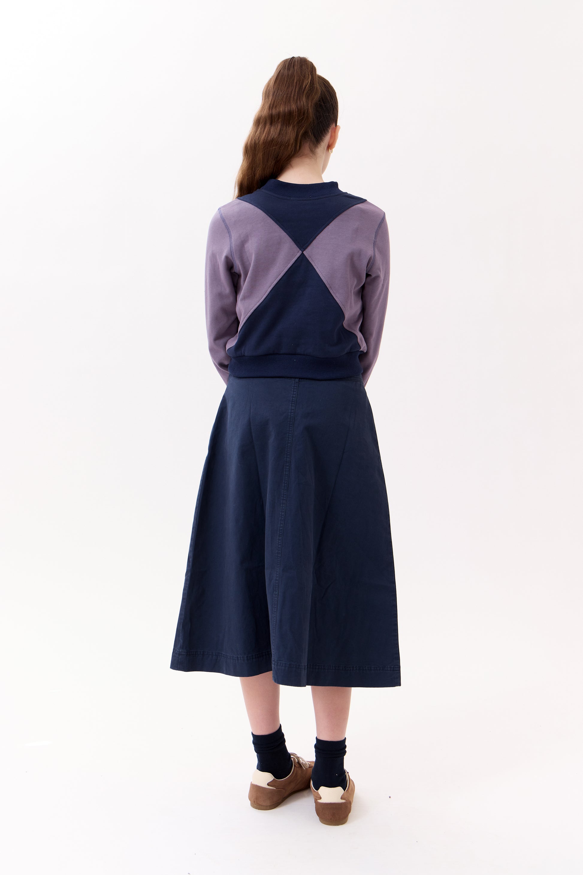 Gia Maxi Skirt - Navy
