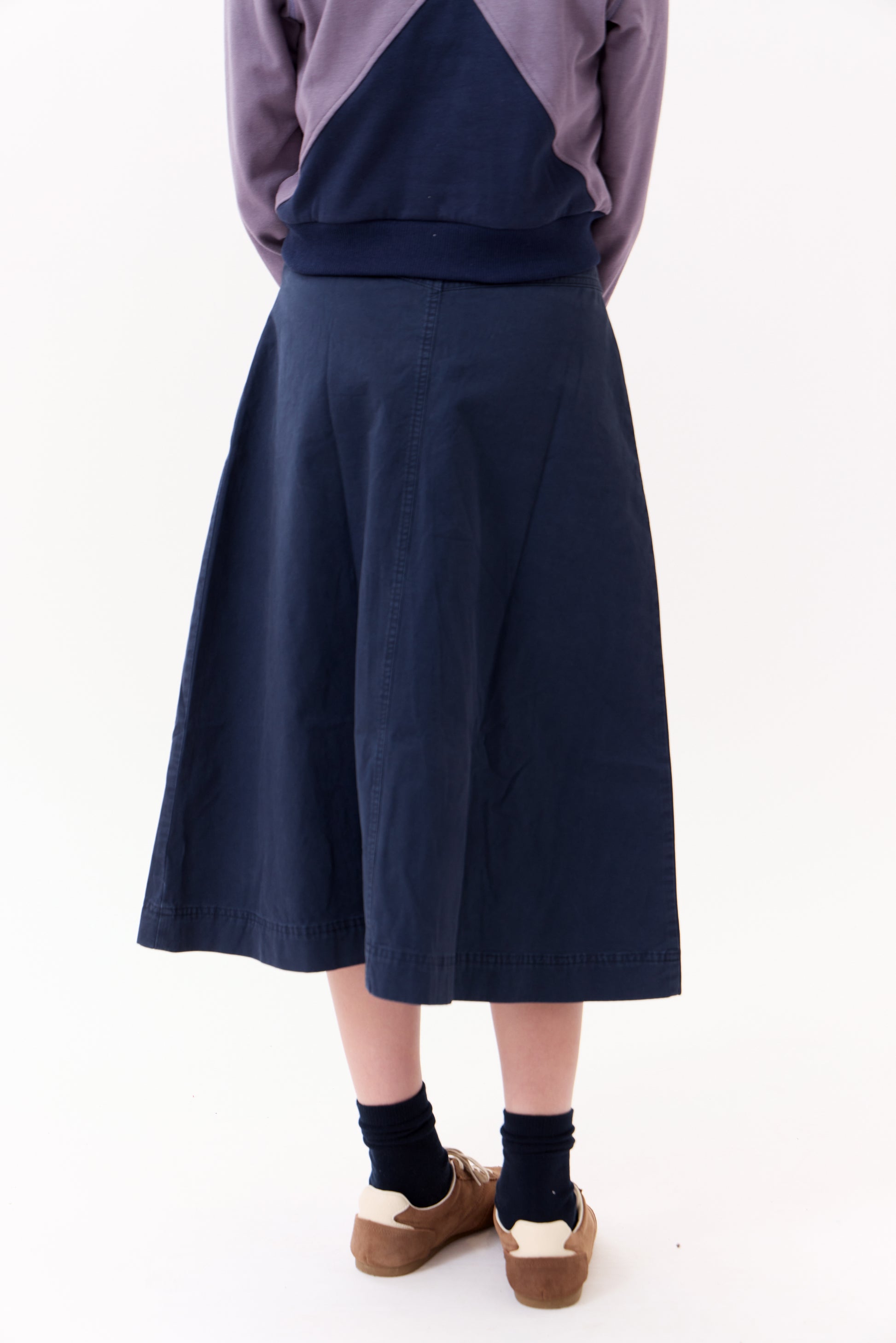 Gia Maxi Skirt - Navy