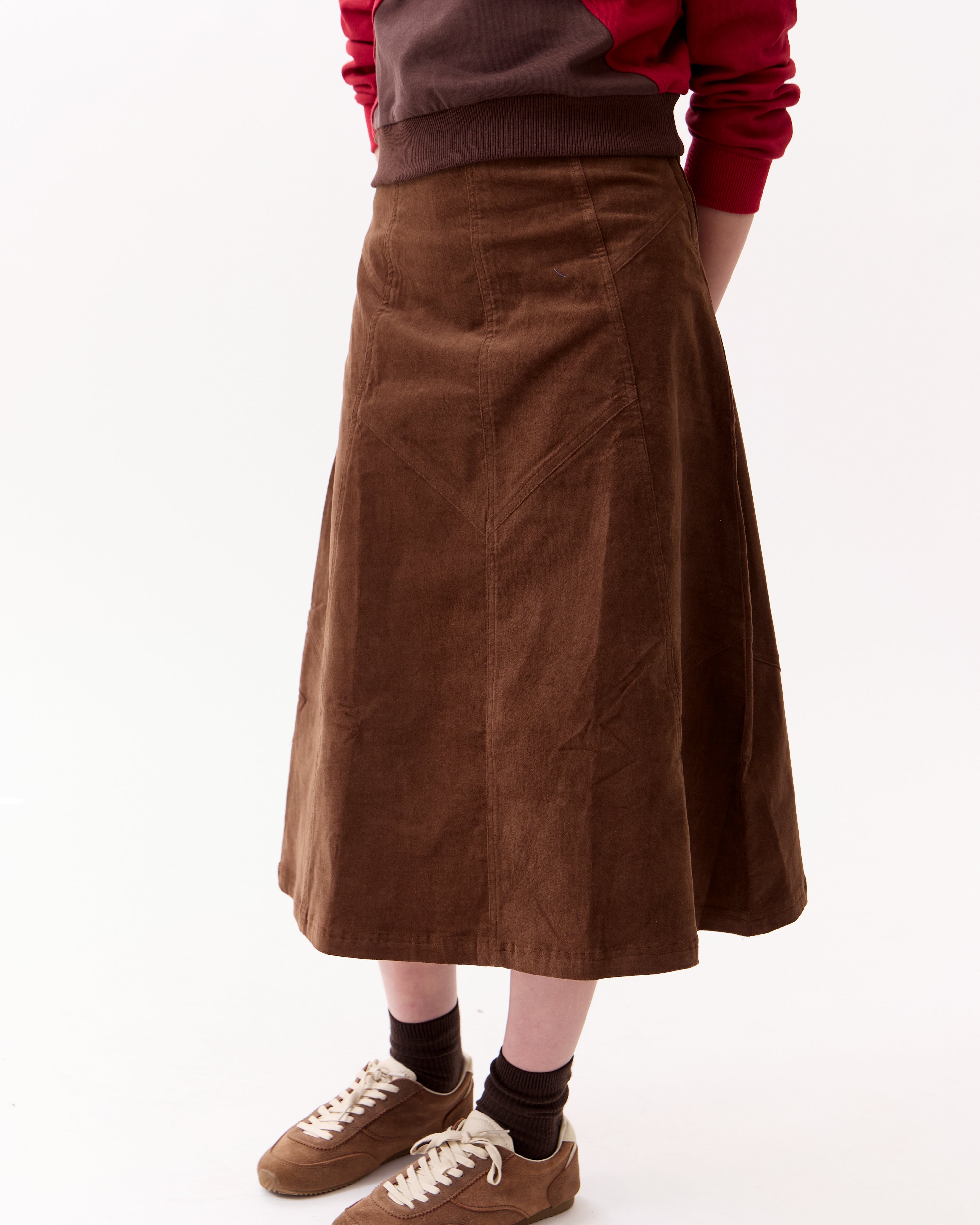 Lexi Maxi Skirt - Caramel
