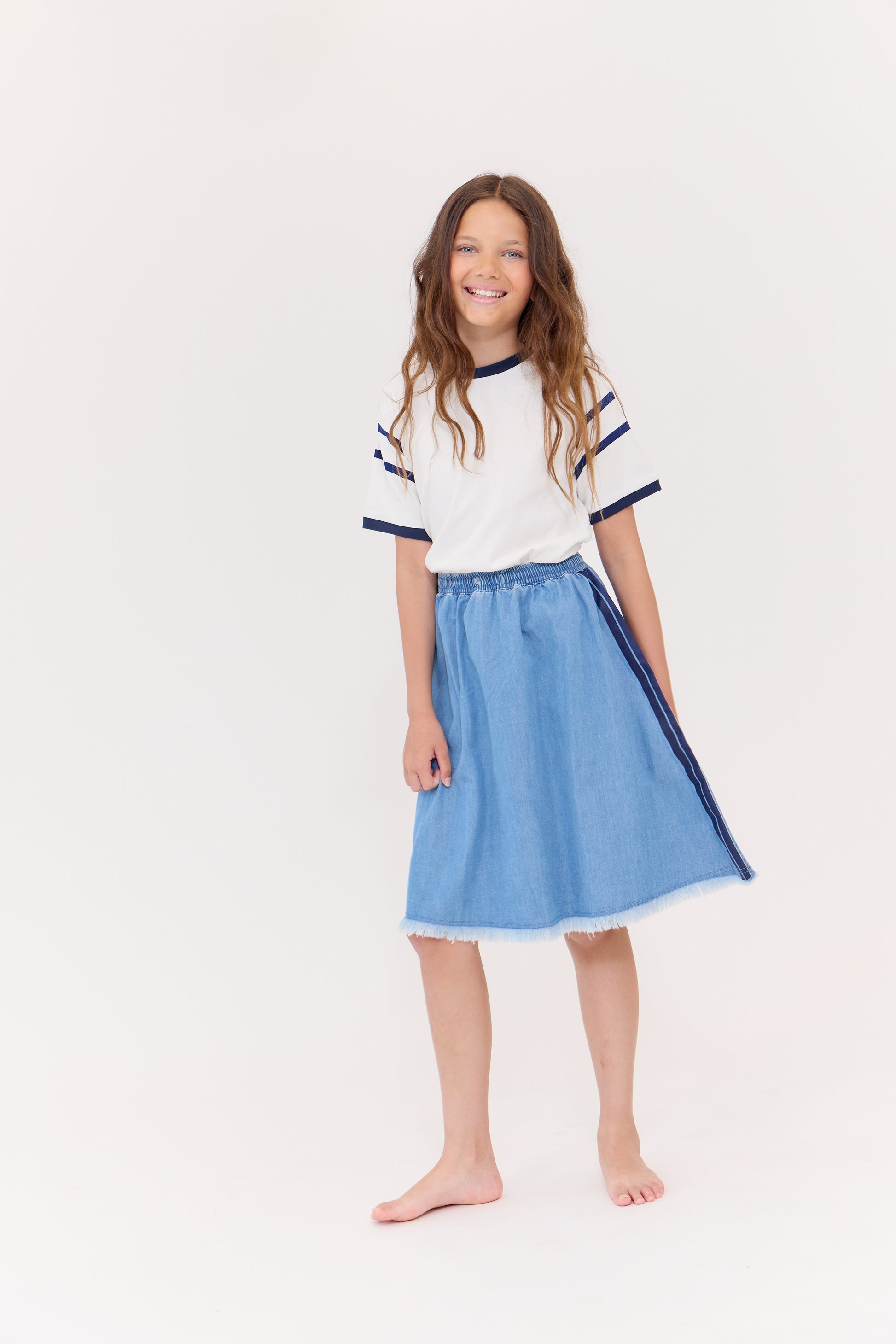 Cynthia Skirt - Blue