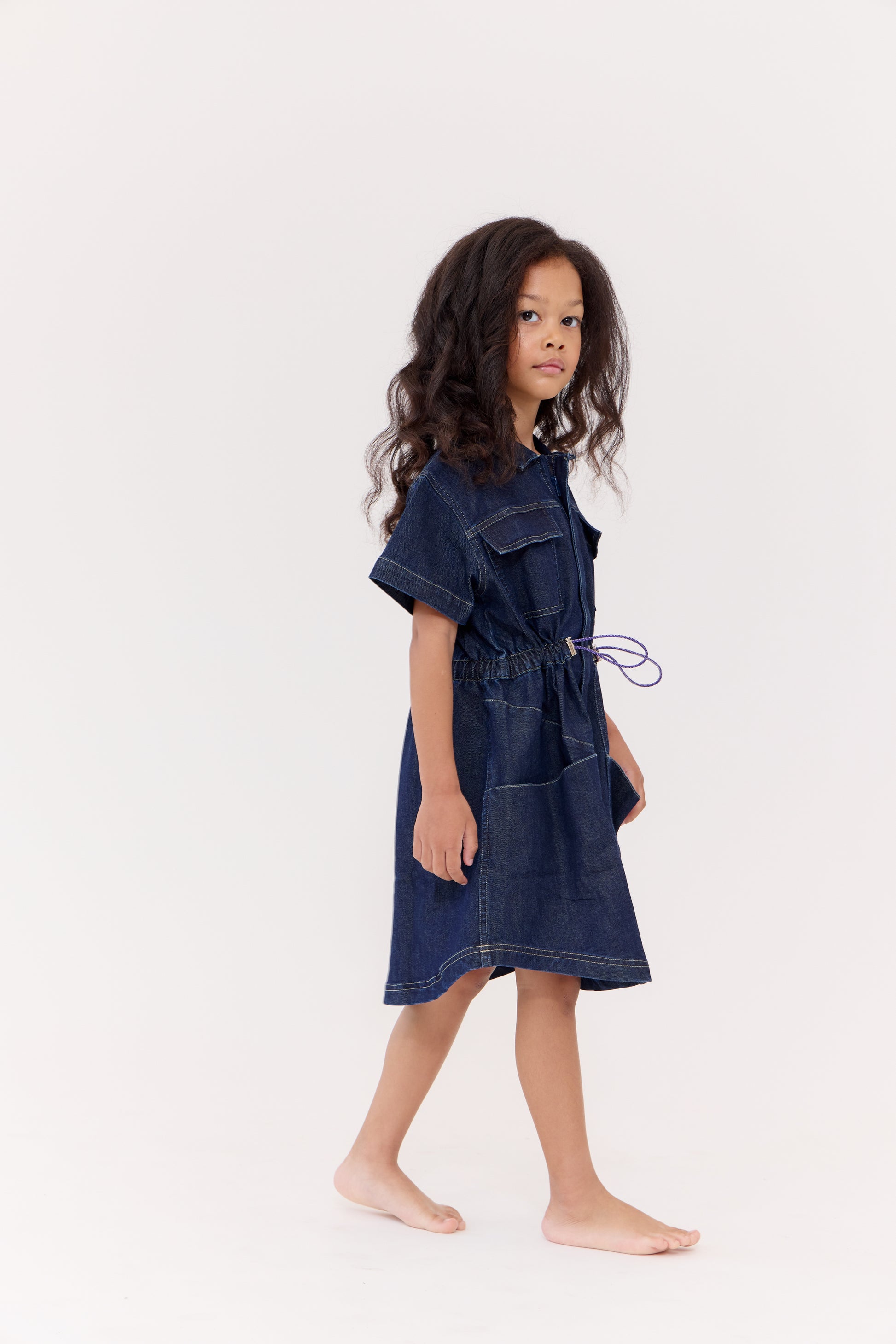 Riley Dress - Blue