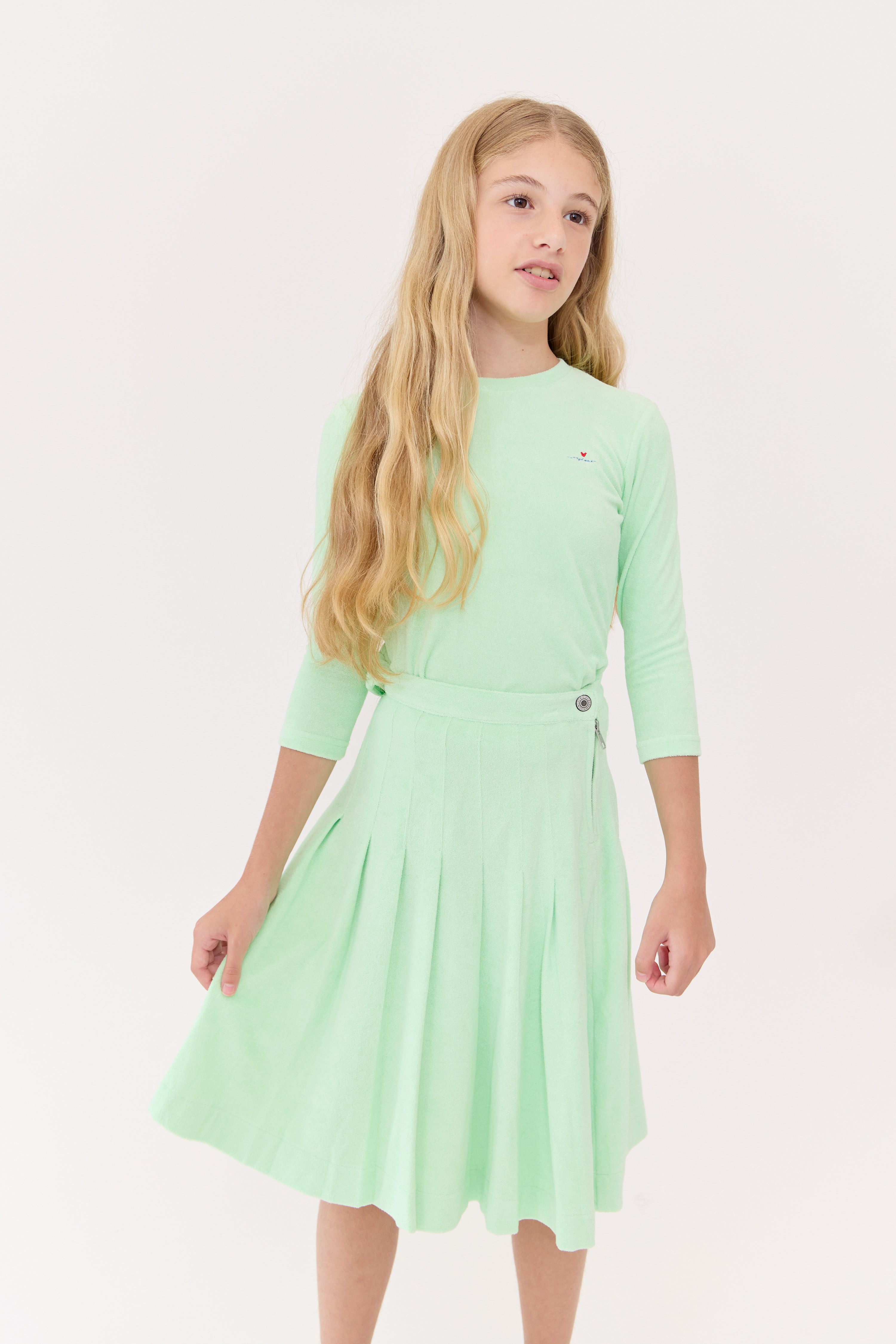 Elouise Skirt - Celery