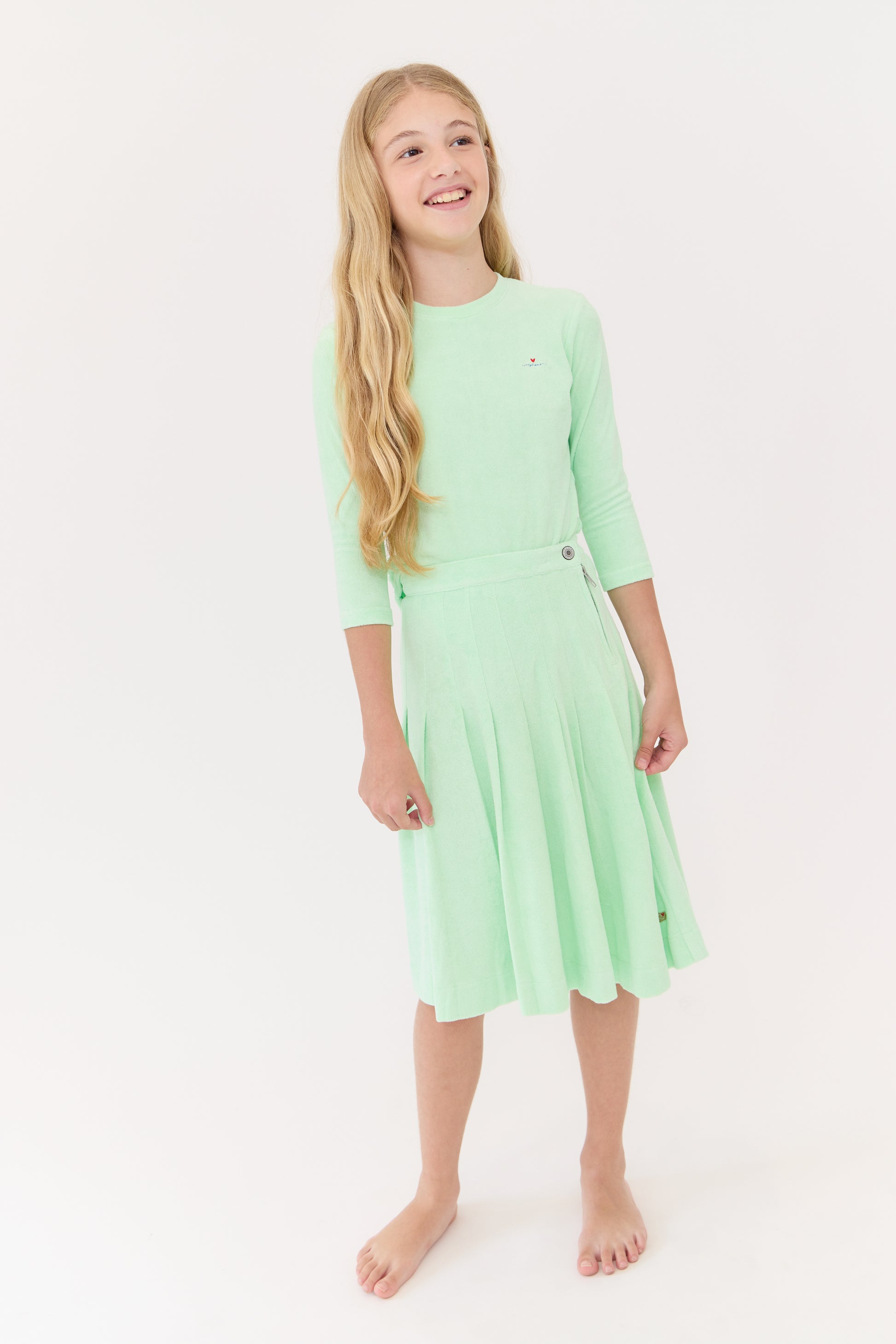 Elouise Skirt - Celery