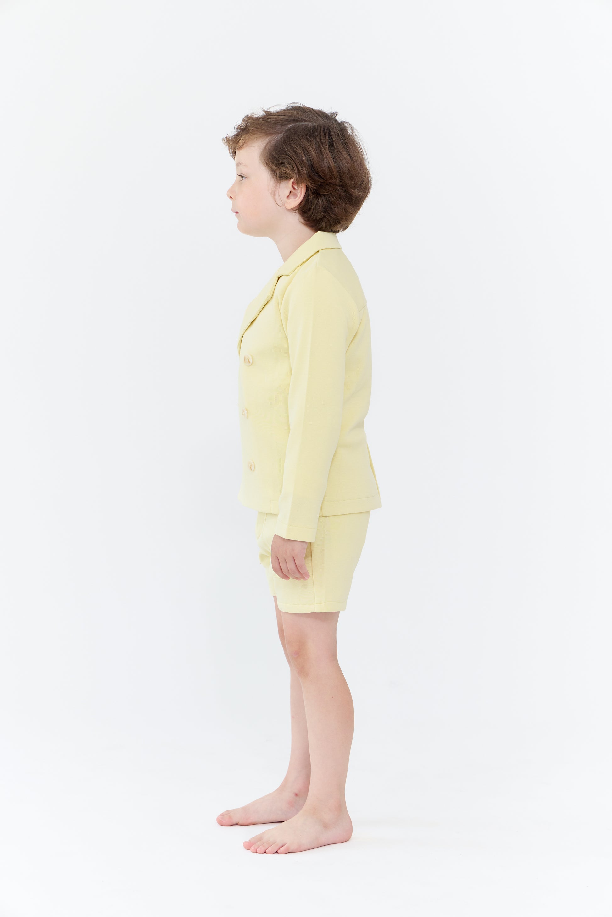 London Cotton Blazer - Butter
