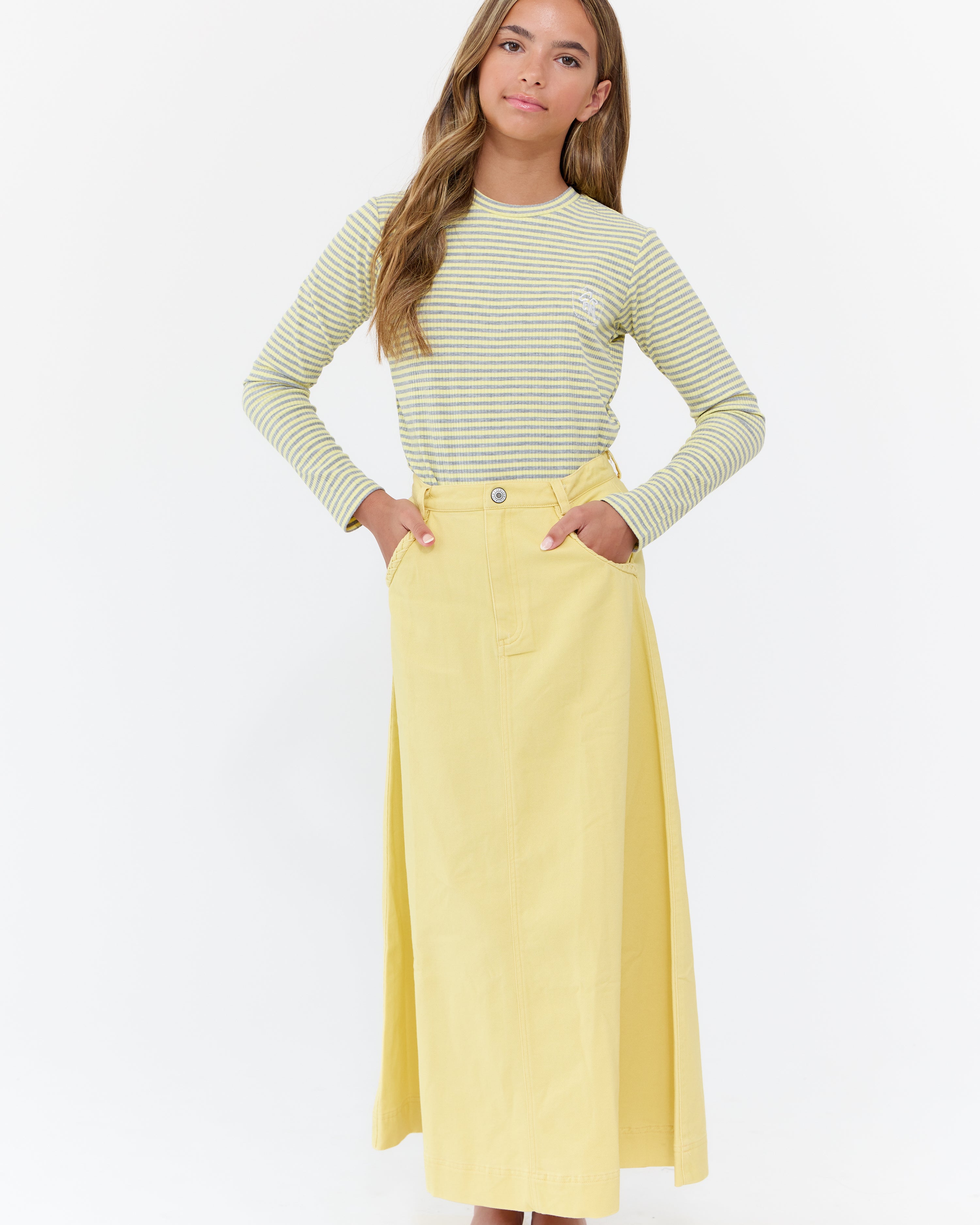 Ali Maxi Skirt - Butter