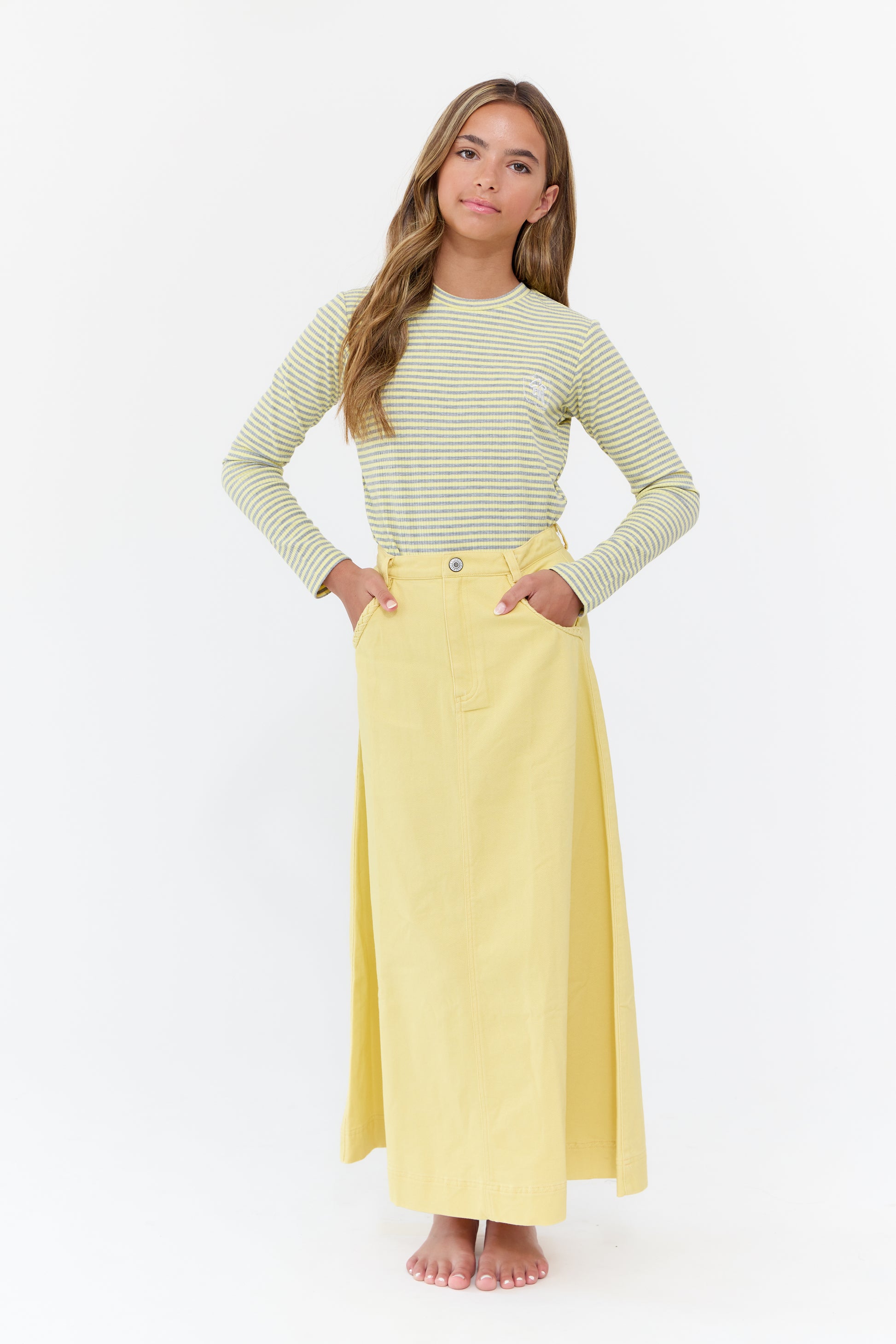 Ali Maxi Skirt - Butter