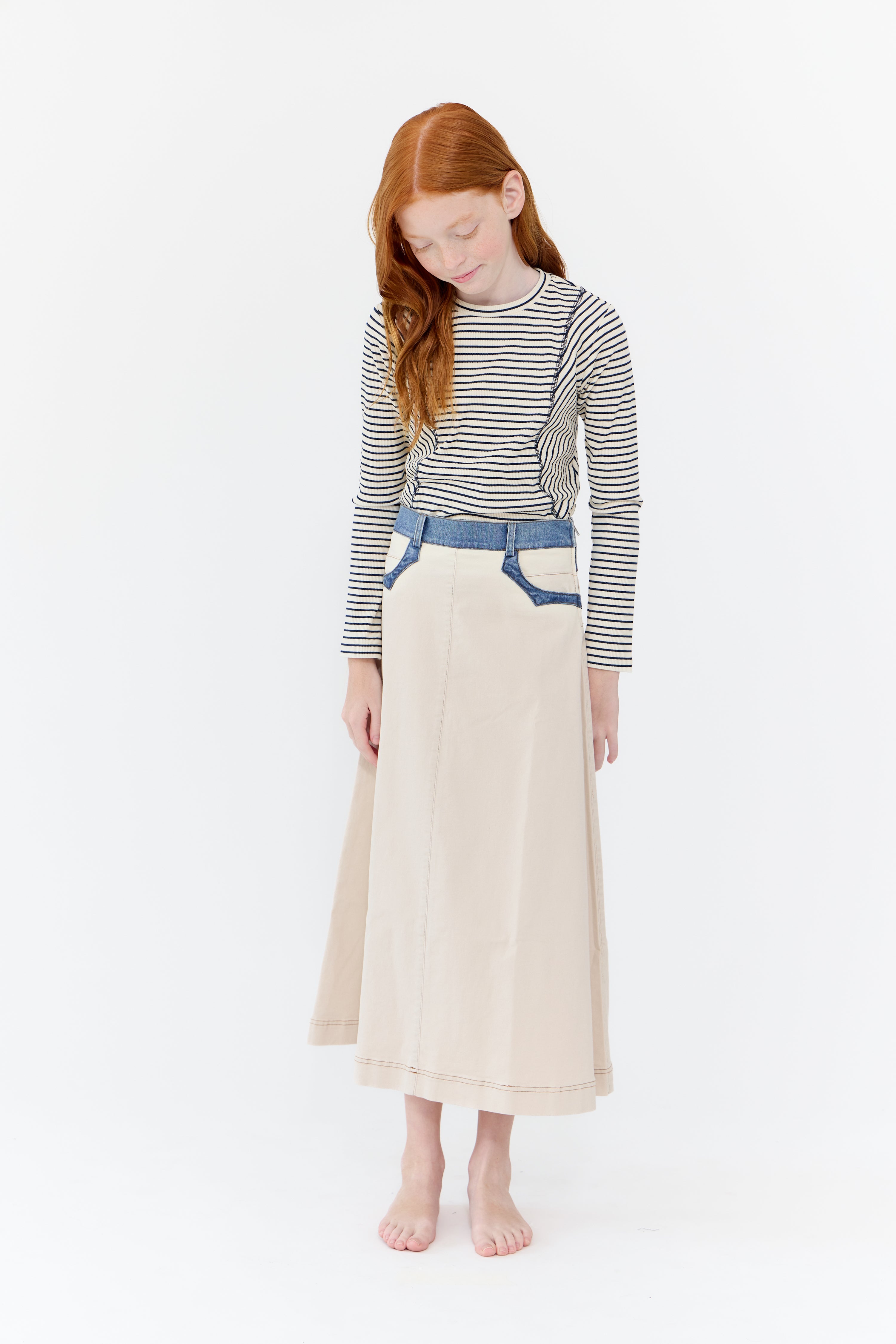 Lexi Maxi Skirt - Stone