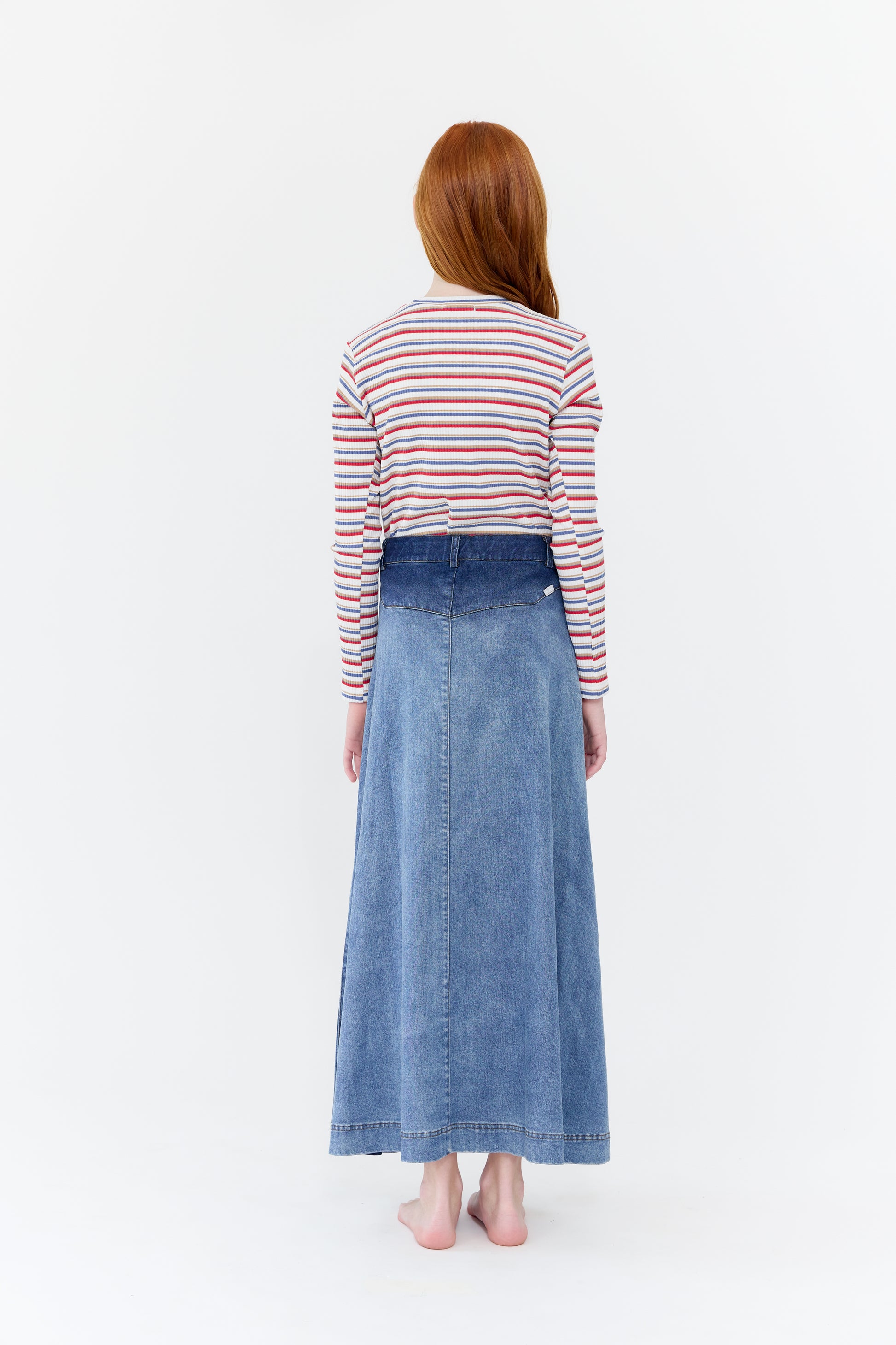 Lexi Maxi Skirt - Blue