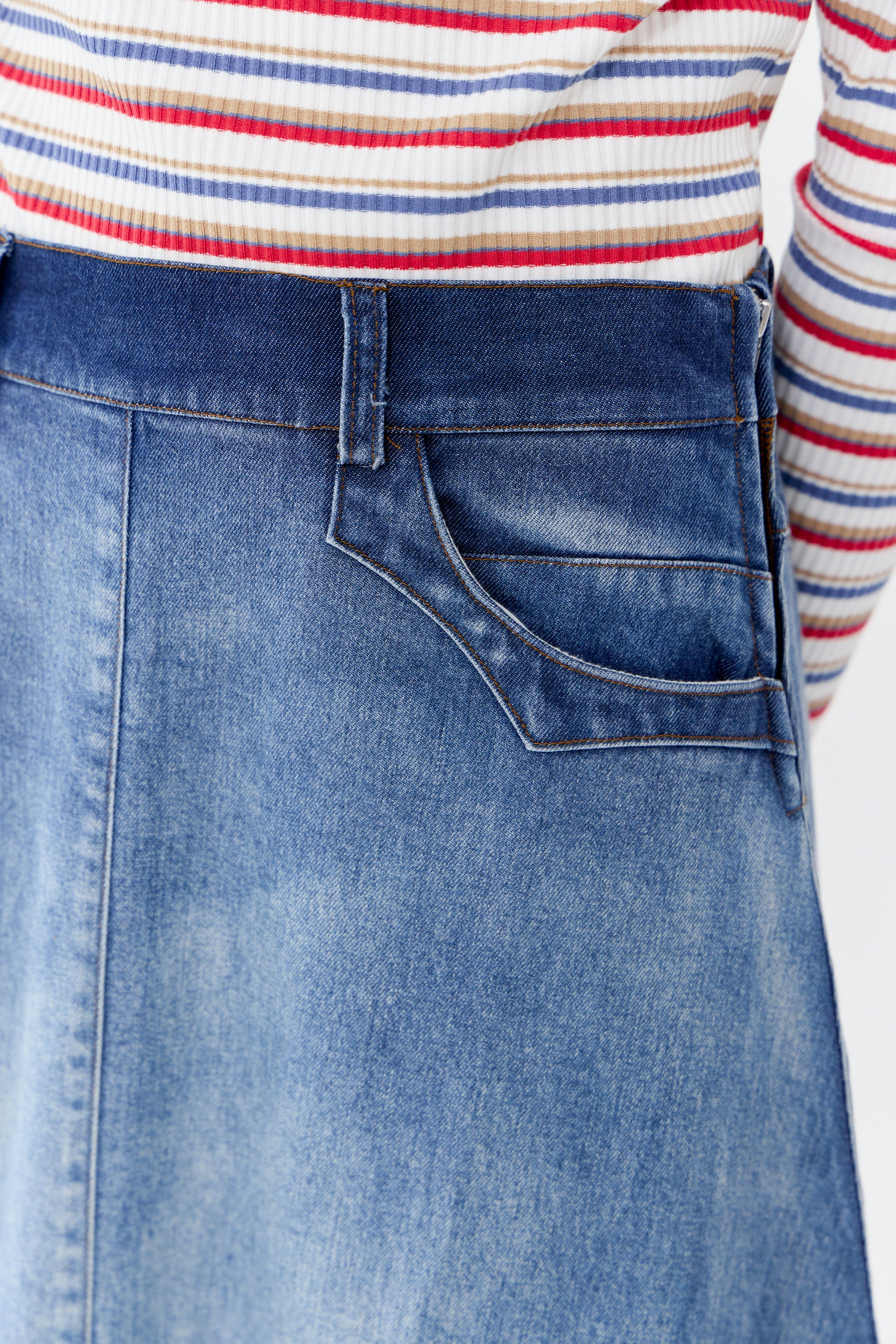 Lexi Maxi Skirt - Blue