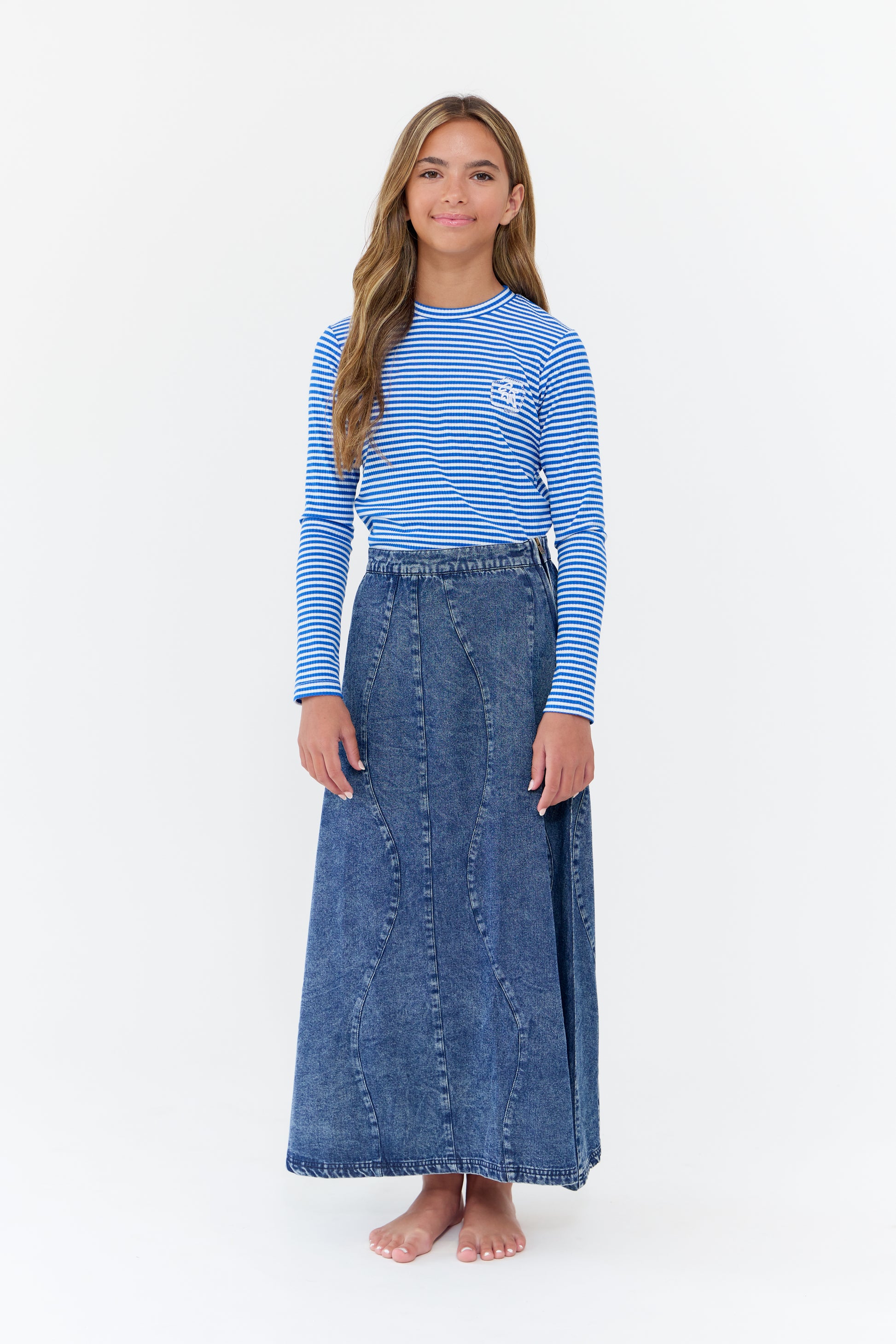 Piper Maxi Skirt - Dark Navy