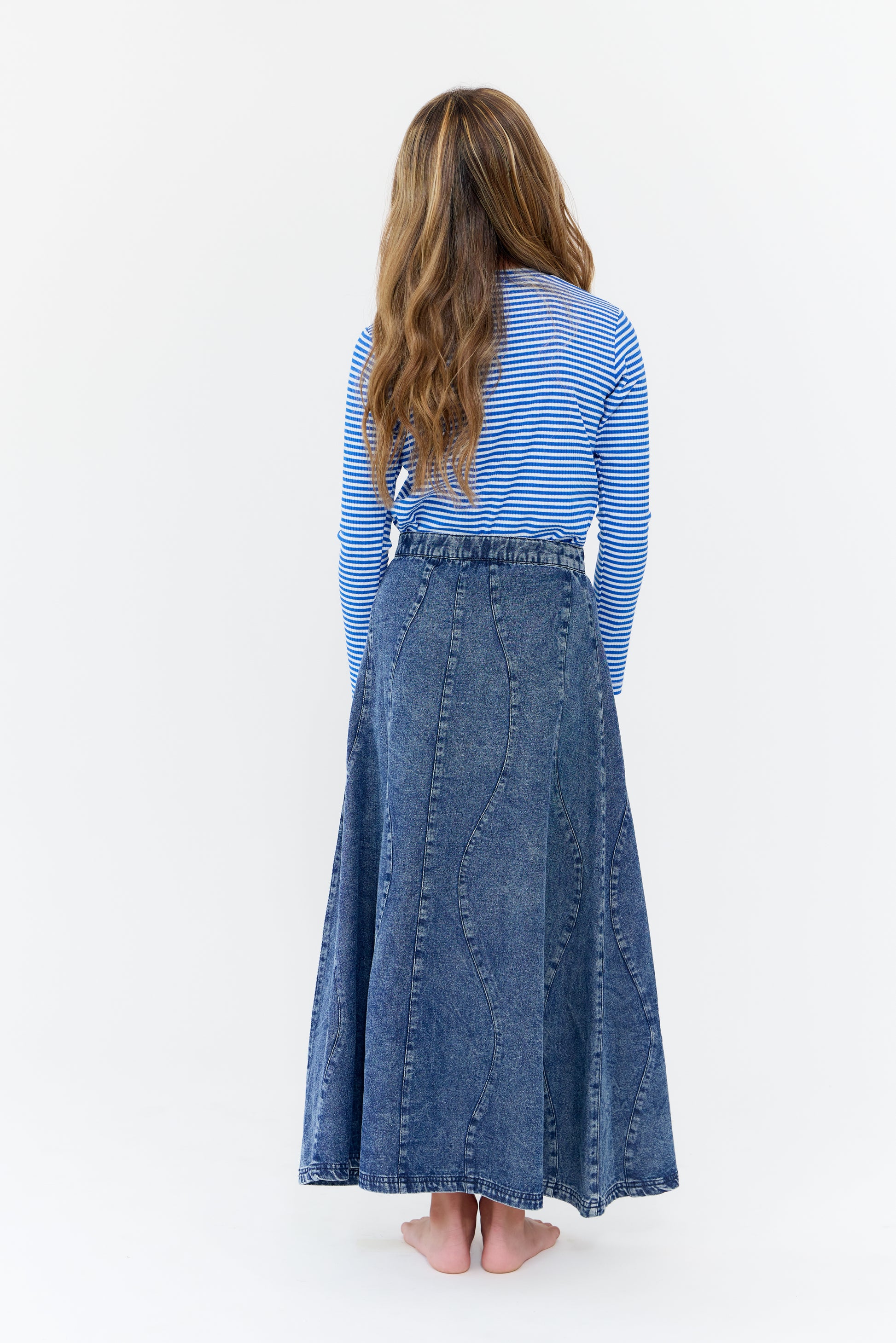 Piper Maxi Skirt - Dark Navy