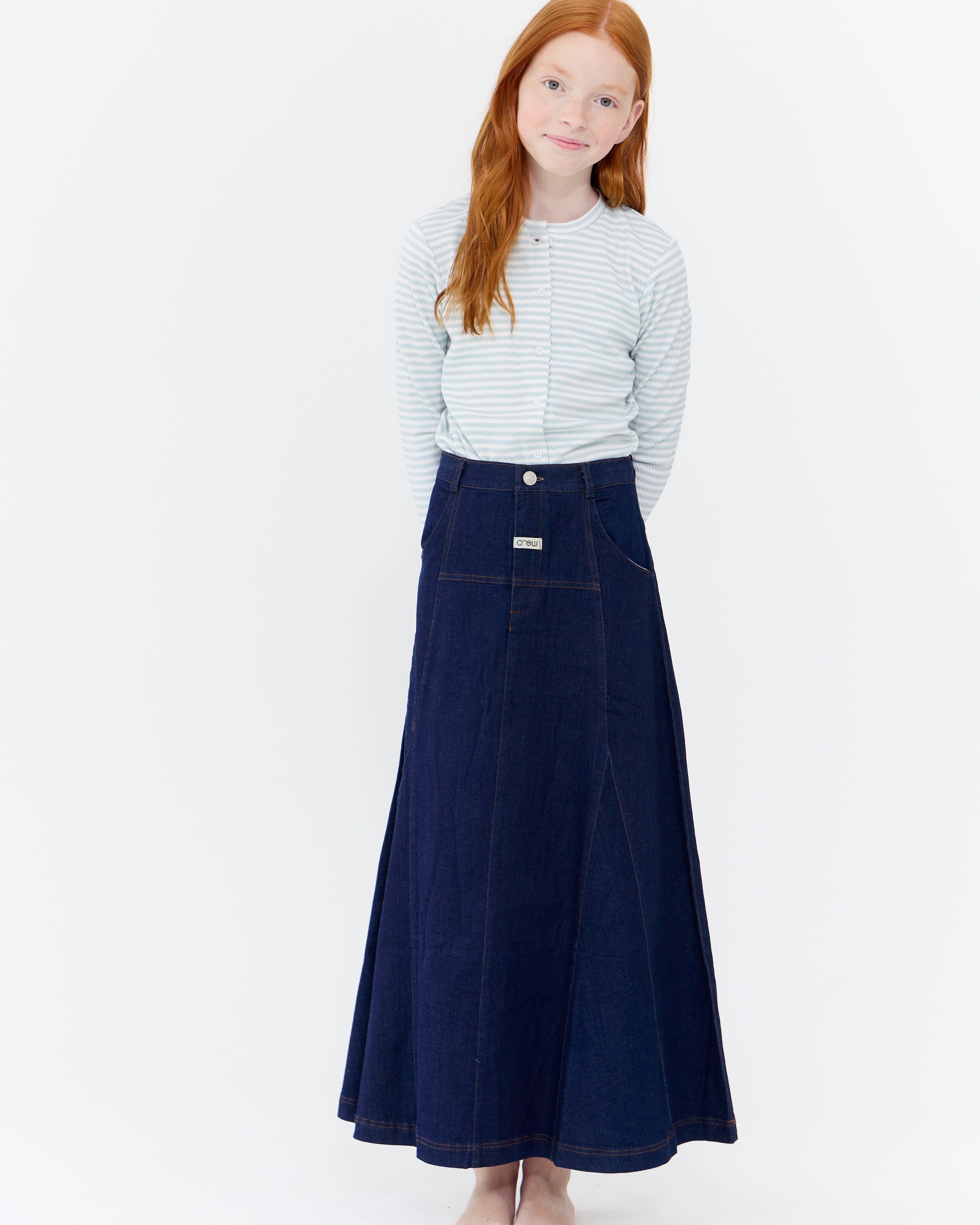 Luna Maxi Skirt - Dark Navy