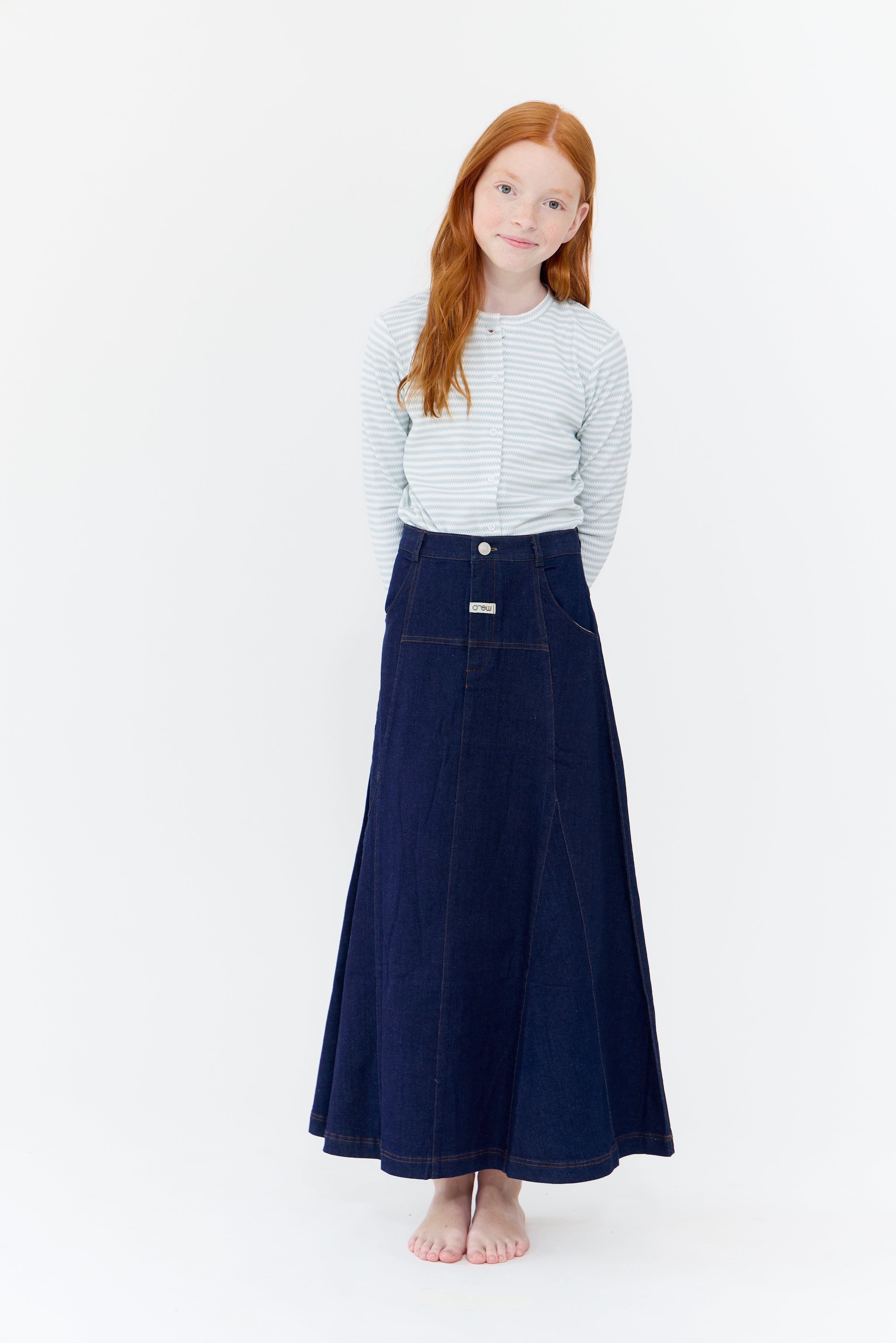 Luna Maxi Skirt - Dark Navy