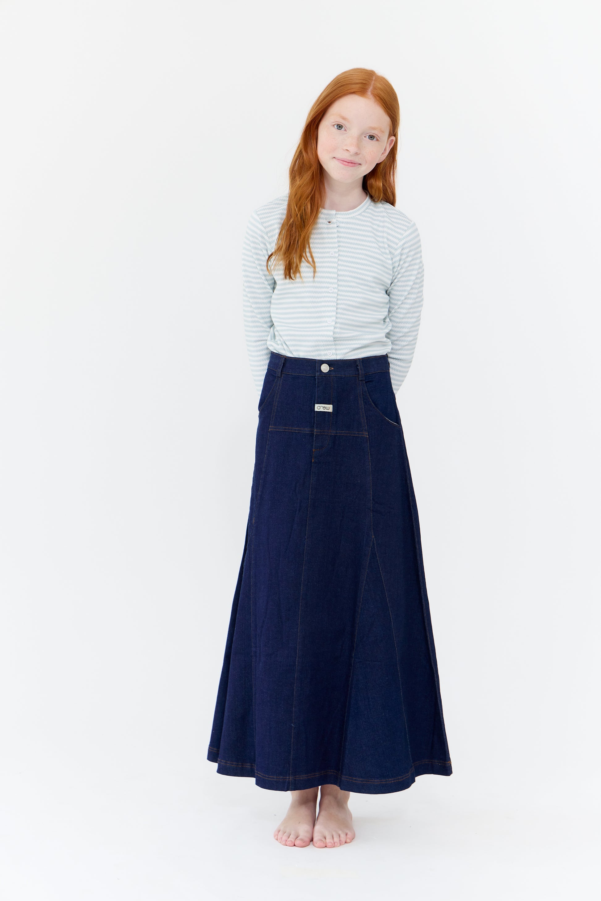 Luna Maxi Skirt - Dark Navy