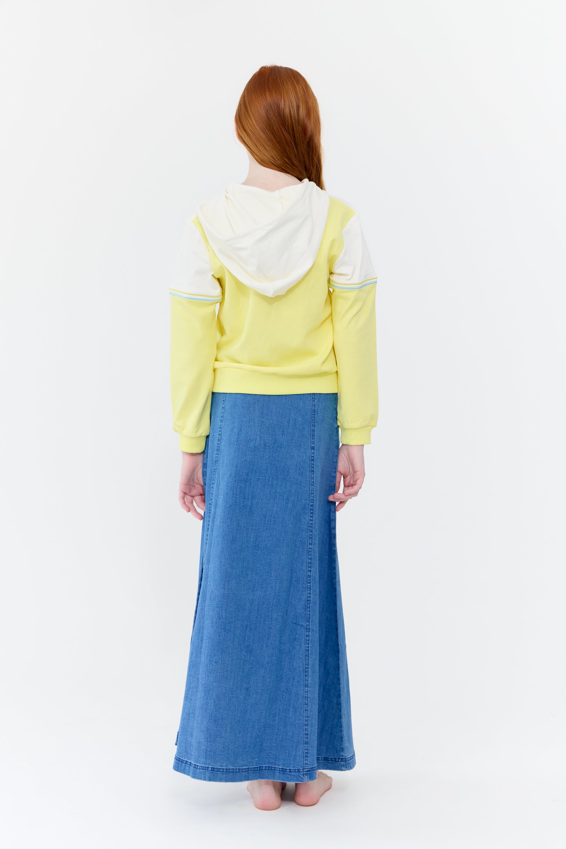 Aubrey Maxi Skirt - Blue