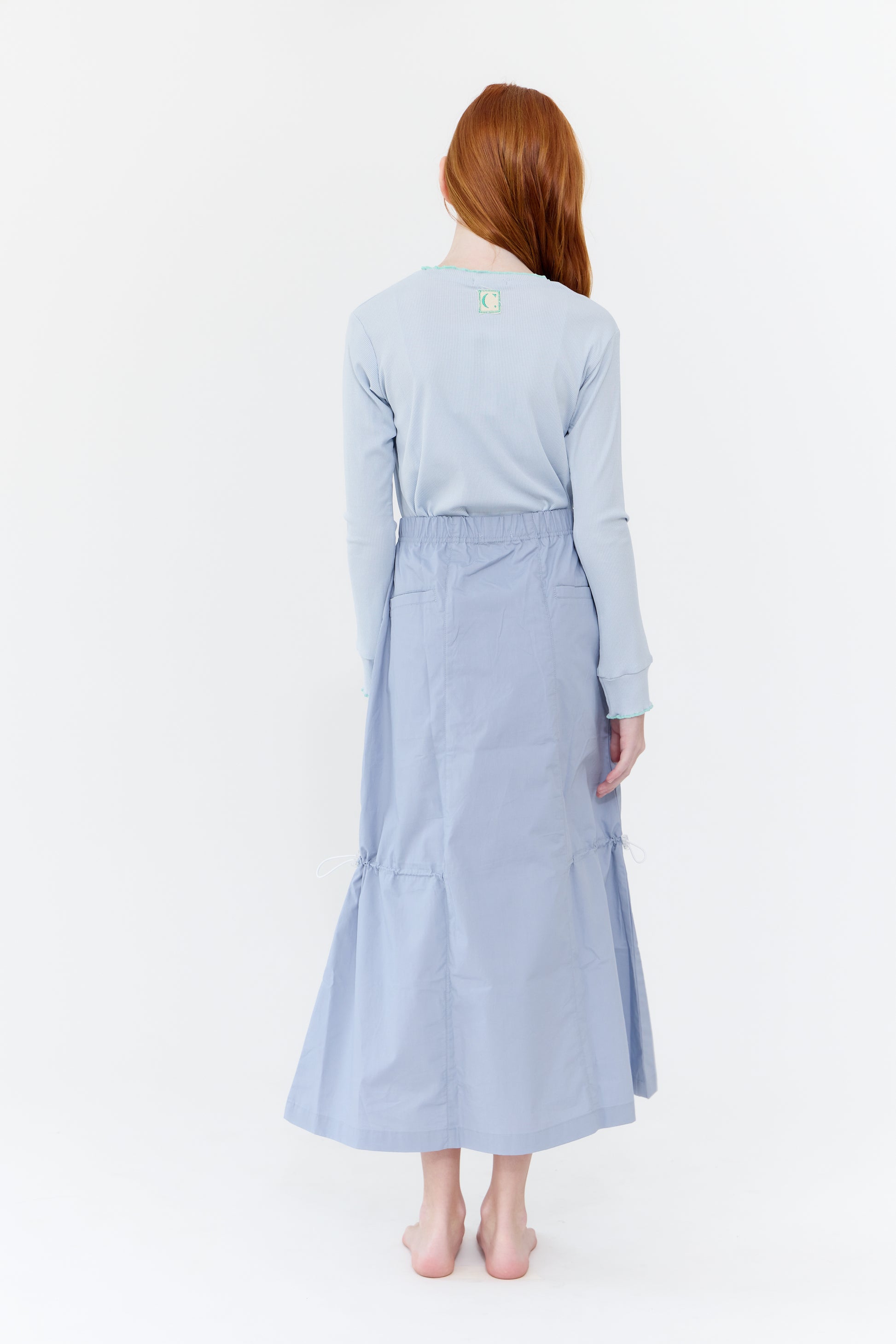 Bae Maxi Skirt - Blue