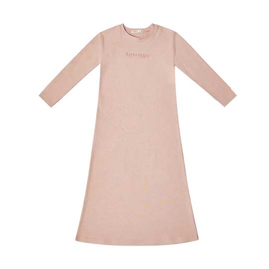 Crew Kids Heathered Nightgown - Pink