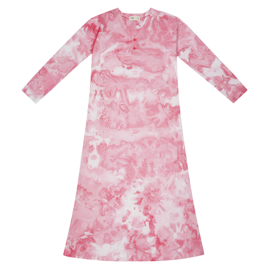 Crew Kids Heathered Nightgown - Pink