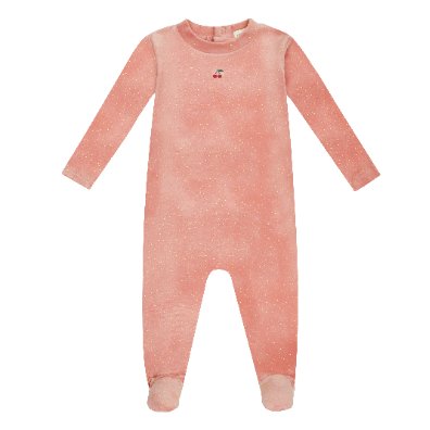 Dot Romper - Pink