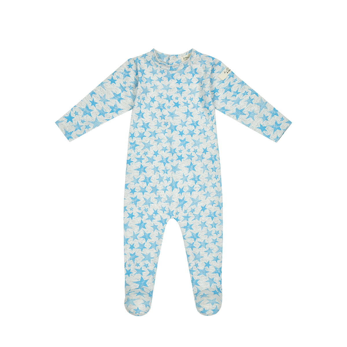 Sienna Star Footie - Blue