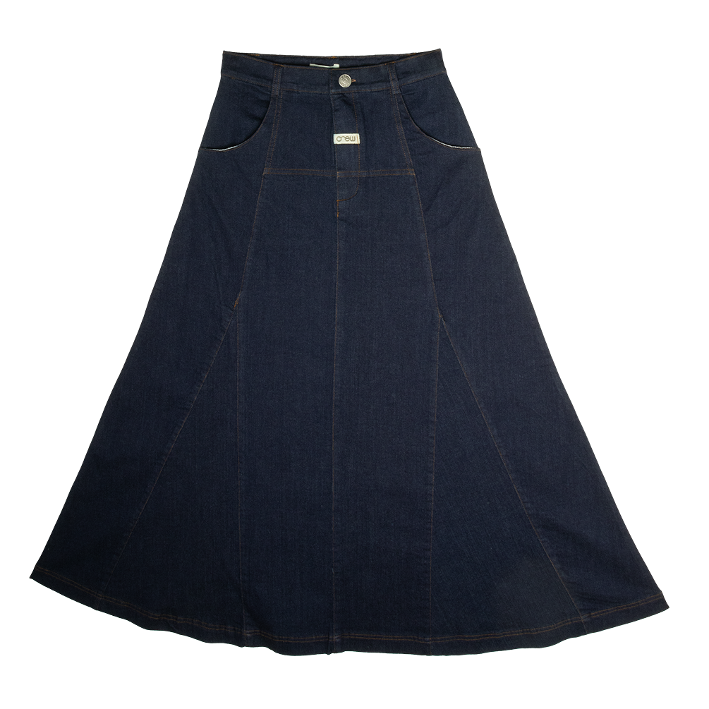 Luna Maxi Skirt - Blue